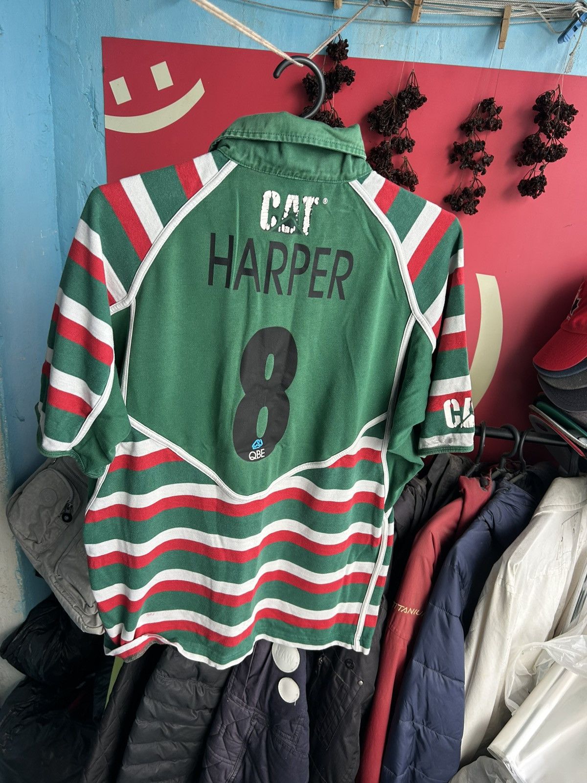 Canterbury of New Zealand × Vintage Canterbury Leicester Tigers Rugby Jersey Football T-shirt Size US M / EU 48-50 / 2 - 8 Thumbnail