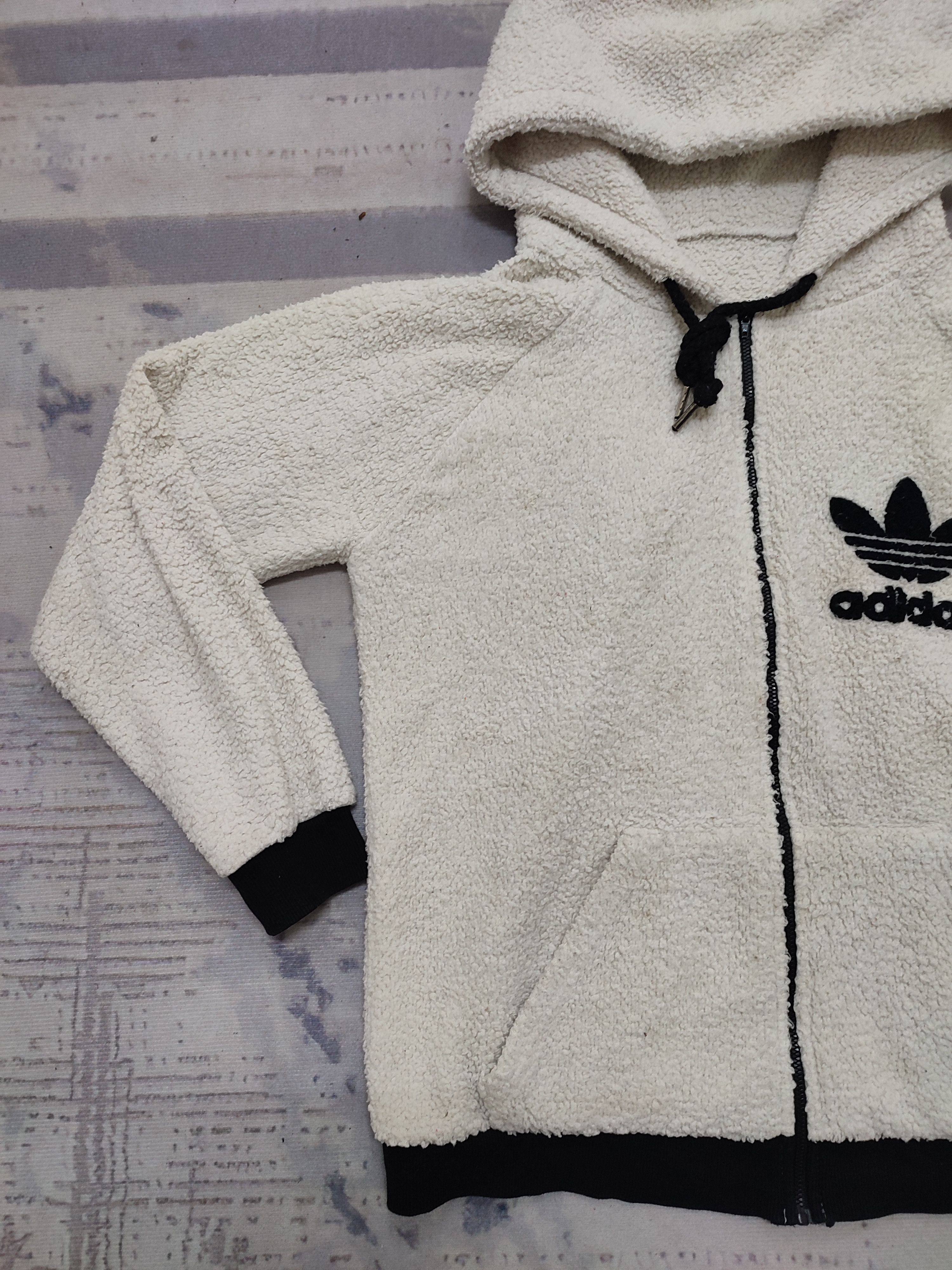 Adidas 💥90s Adidas Fleece Zip Up Hoodies Size US M / EU 48-50 / 2 - 4 Thumbnail