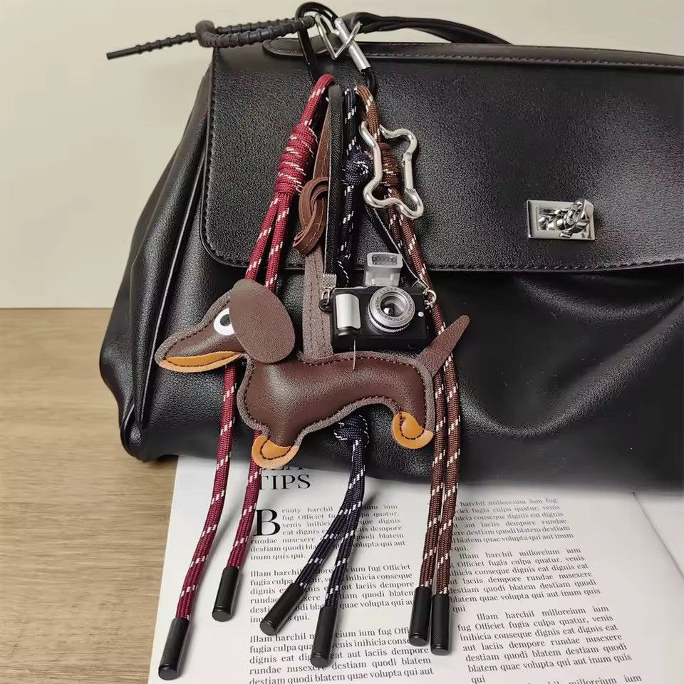Other Handmade Streetwear Dog Multi Element Keychain Bag Chain Size ONE SIZE - 1 Thumbnail