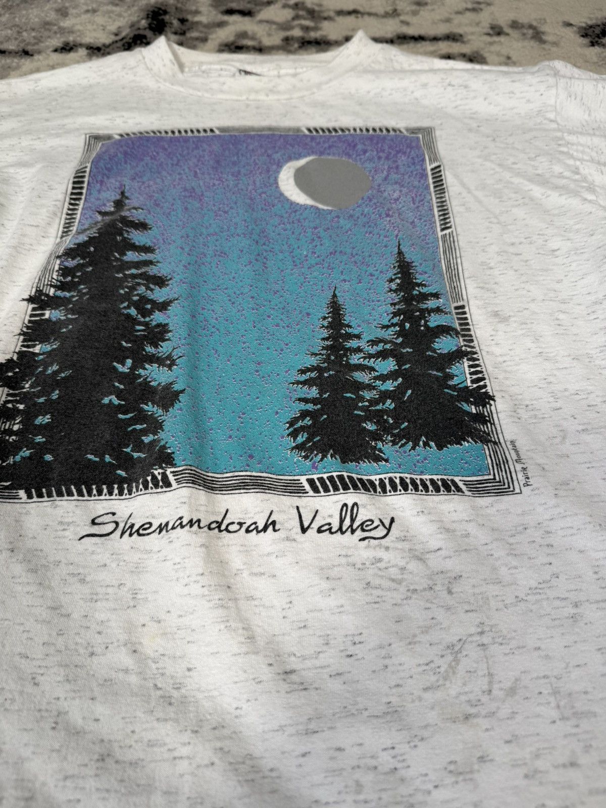 Vintage Vintage Made in USA Single Stitch Shenandoah Valley T-Shirt Size US L / EU 52-54 / 3 - 3 Thumbnail