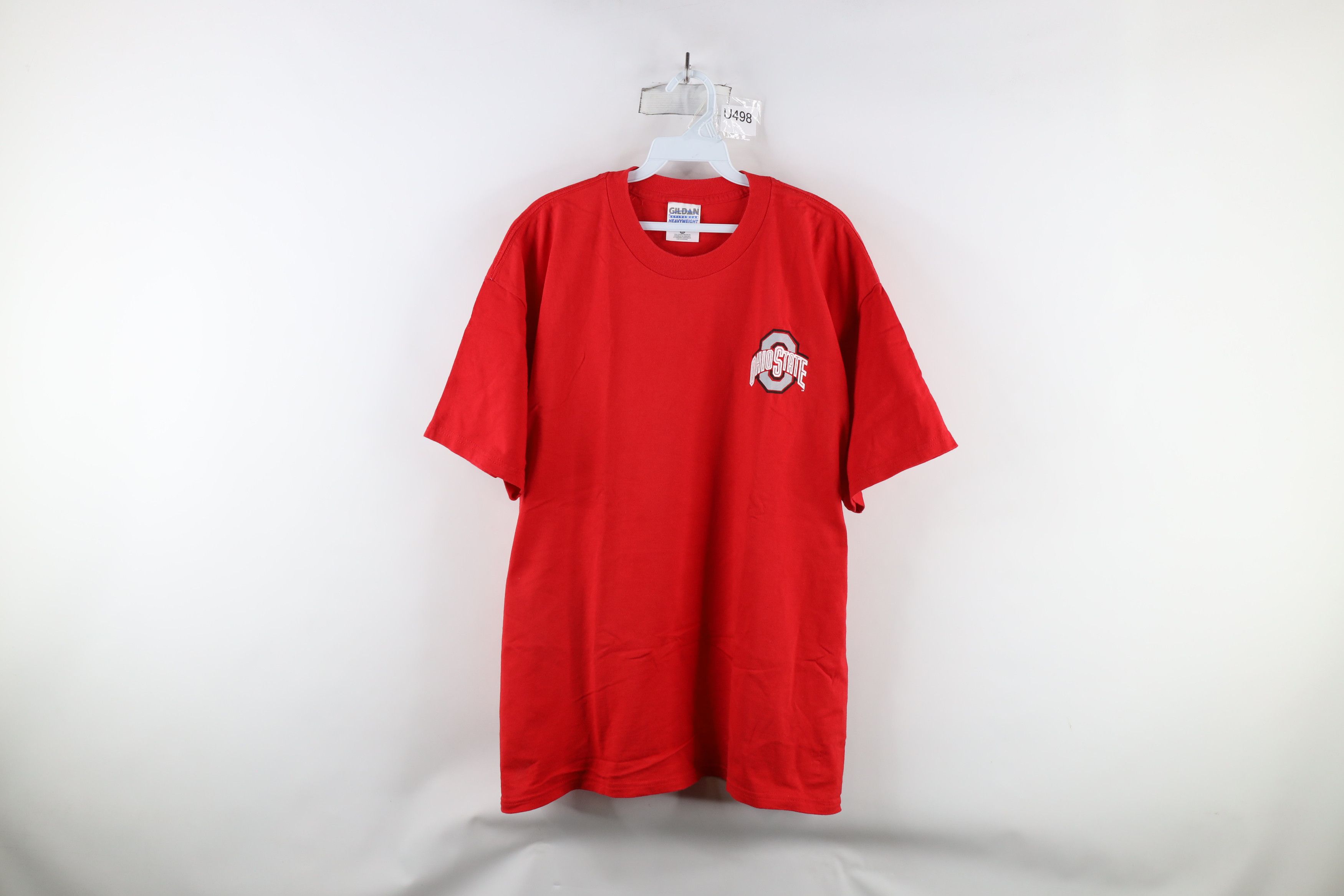 Vintage Vintage 90s State University Buckeyes Heavyweight T-Shirt Size US XL / EU 56 / 4 - 1 Thumbnail