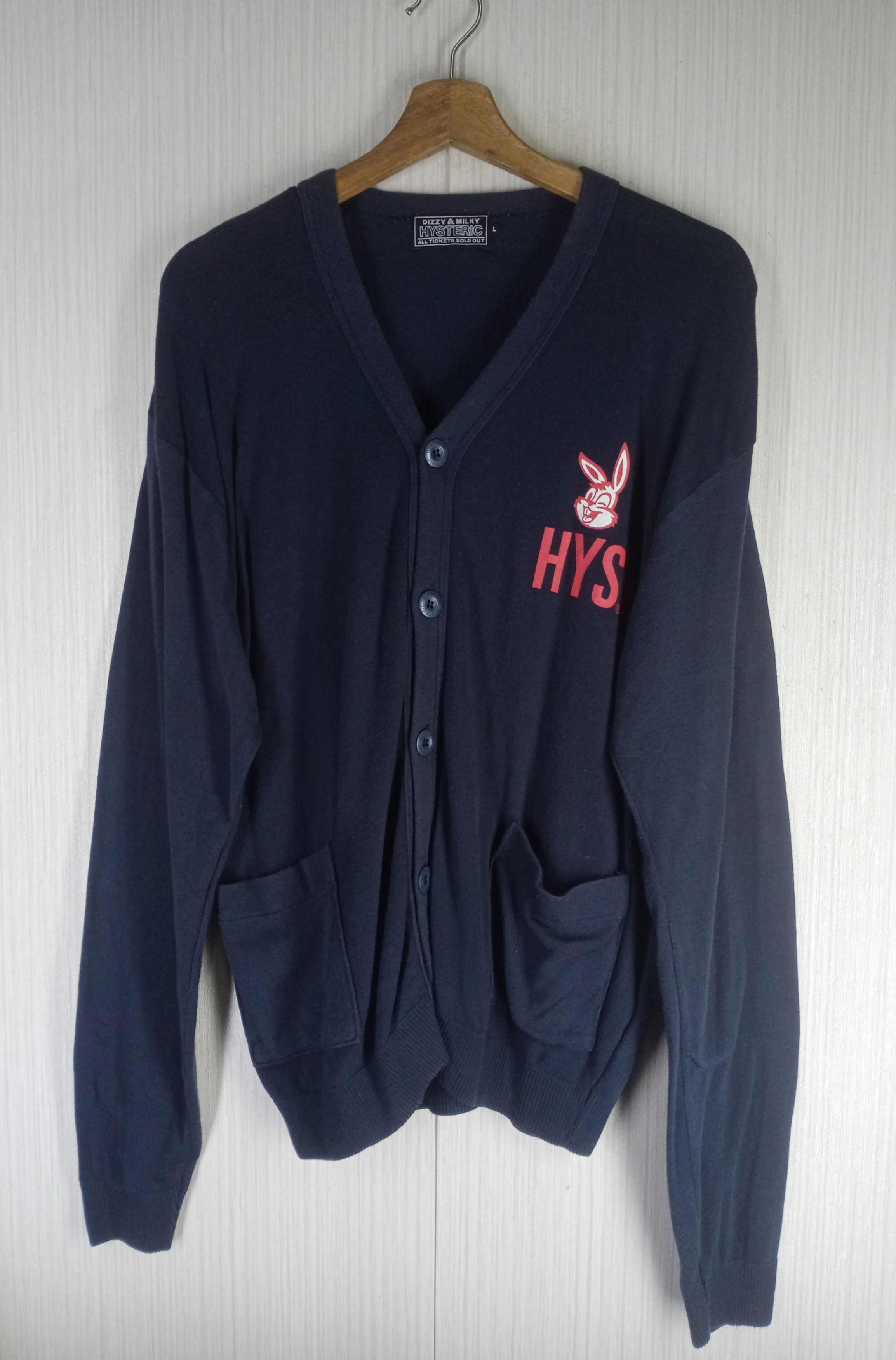 Hysteric Glamour Hysteric Glamour x Dizzy & Milky Rabbit Fever Cardigan Size US L / EU 52-54 / 3 - 2 Thumbnail