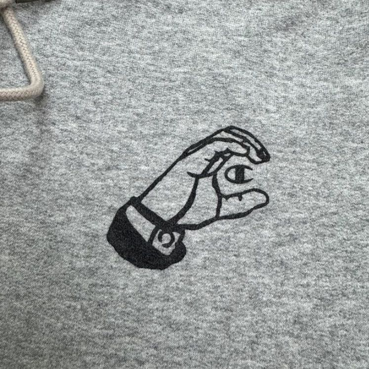 Champion Champion Hoodie Men Medium Gray Fleece Pocket Outdoor Athletic Sweatshirt Size US M / EU 48-50 / 2 - 5 Thumbnail