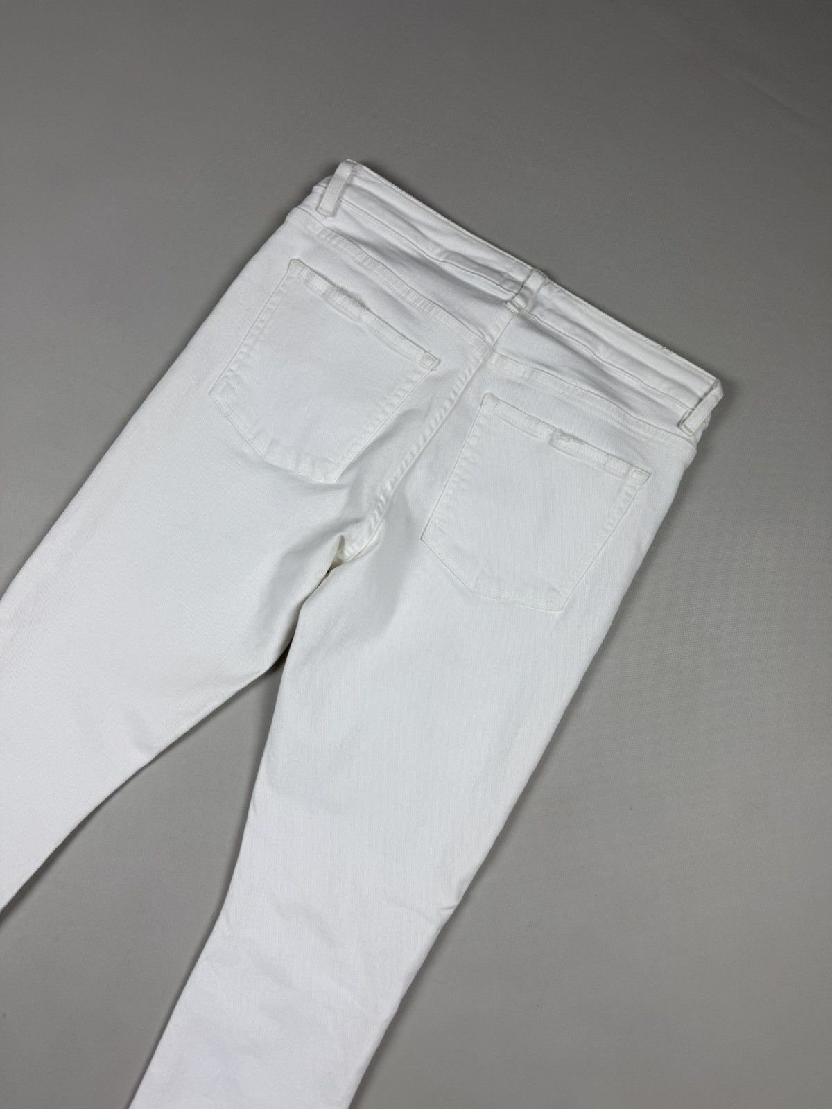 Acne Studios Acne Studios Skin 5 White Vintage Ladies Skinny Jeans Size 29" - 17 Thumbnail