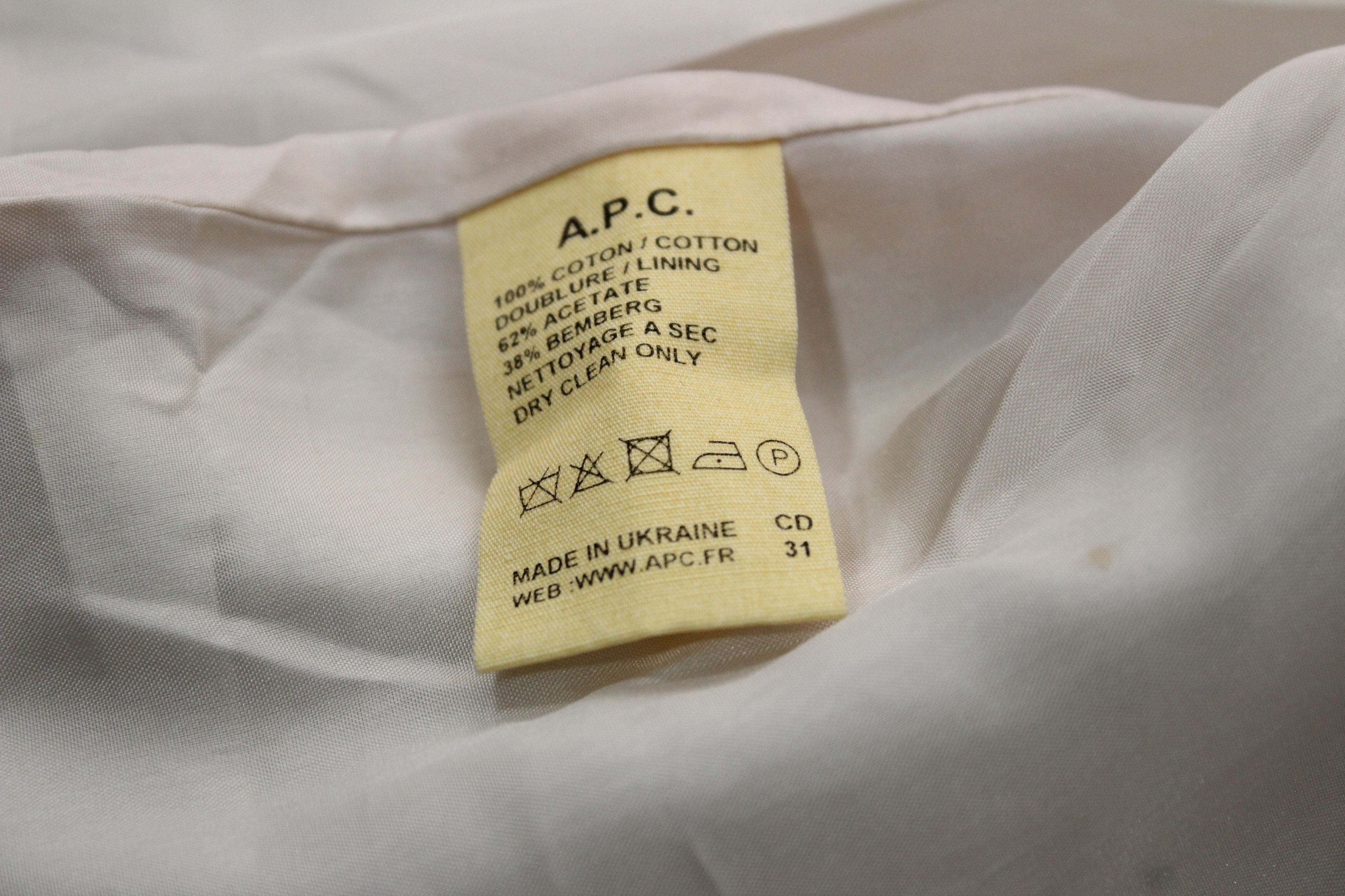A.P.C. APC Leopard Print Jacket Blazer Size 38 Vintage Size XS / US 0-2 / IT 36-38 - 12 Thumbnail