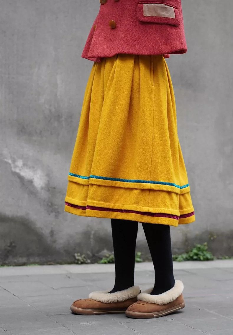 Kenzo KENZO sizeM Circus themed show skirt Size 25" / US 0 / IT 36 - 7 Thumbnail