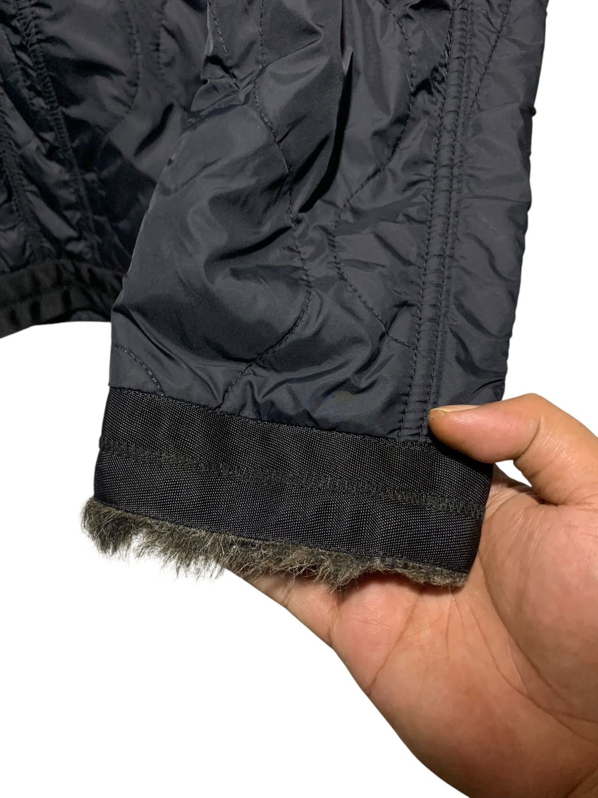 Beams Plus Vintage Beams patches quilted fur jacket Size US L / EU 52-54 / 3 - 5 Thumbnail