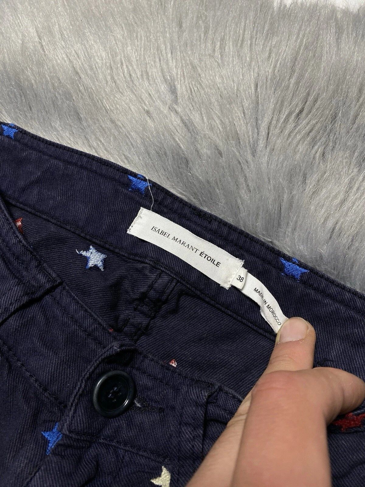 Isabel Marant Etoile Isabel Marant ÉTOILE Crop Star Embroidered Pants 38 Size 38" / US 16 / IT 52 - 4 Thumbnail