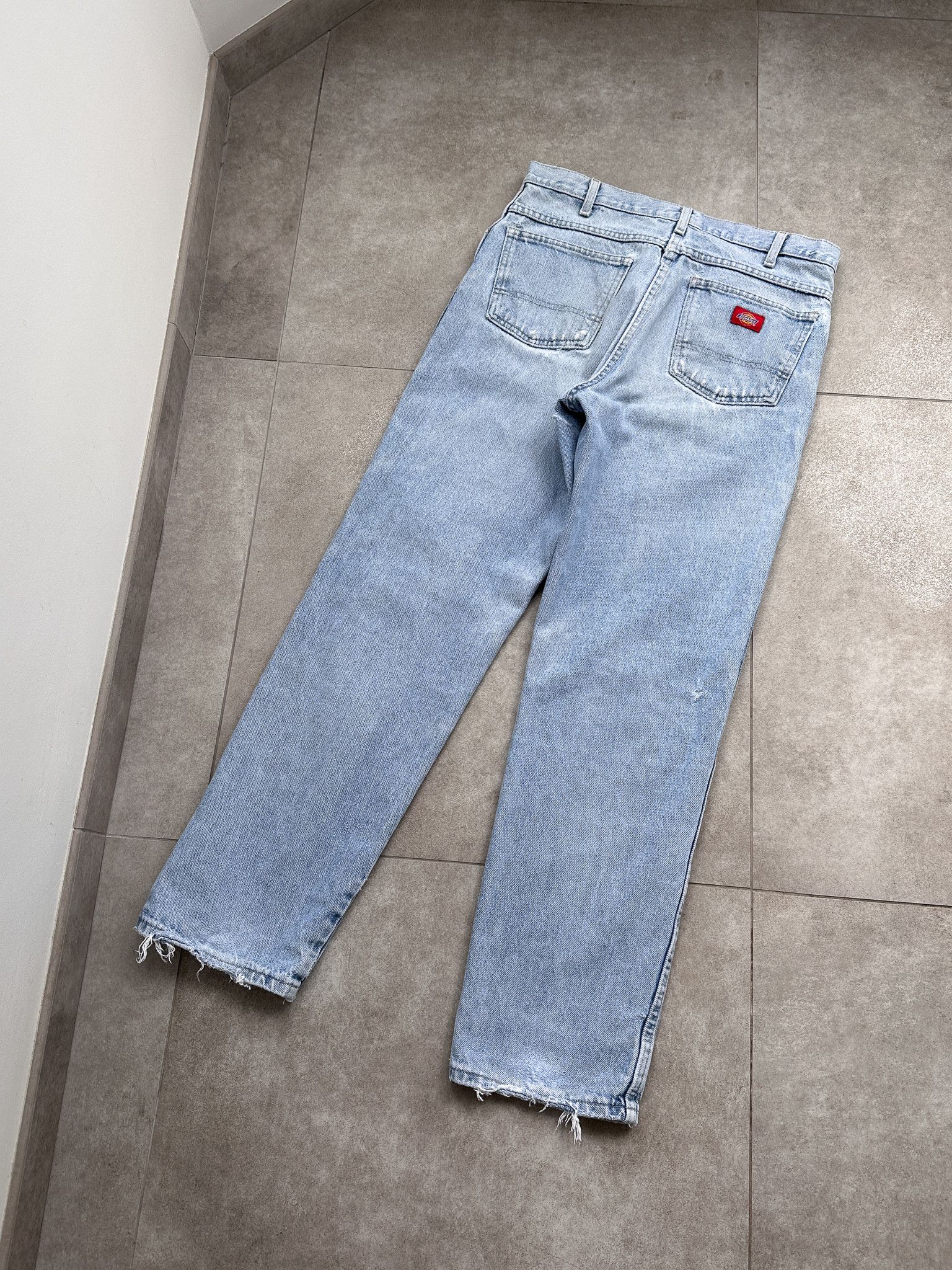 Dickies Vintage Dickies Distressed Blue Denim Pants Jeans Size US 34 / EU 50 - 1 Thumbnail