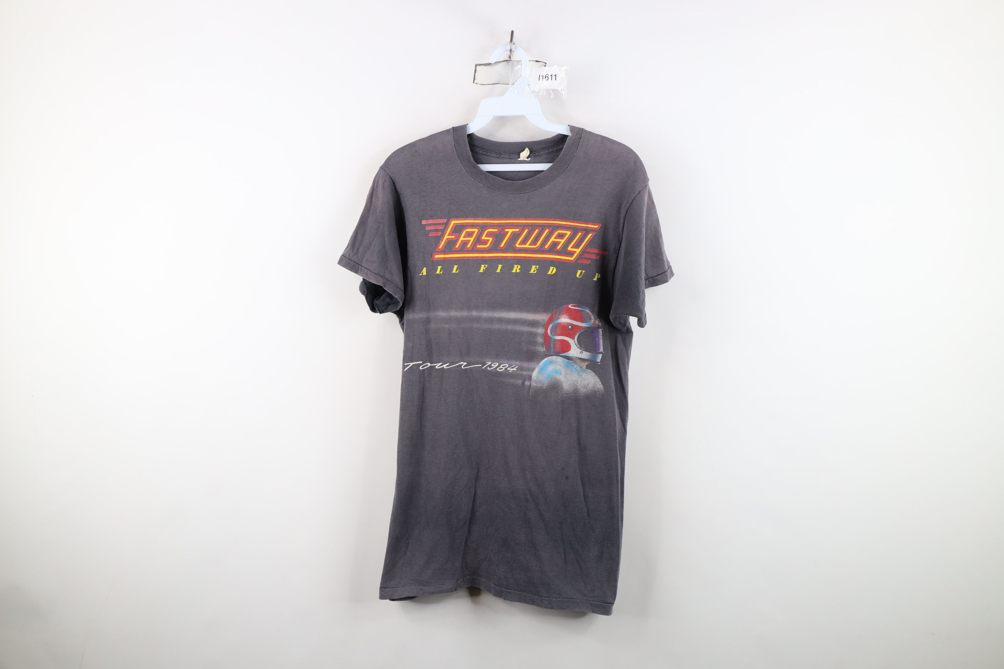 Vintage Vintage 80s 1984 All Fired Up Tour Fastway Band T-Shirt USA Size US S / EU 44-46 / 1 - 1 Thumbnail
