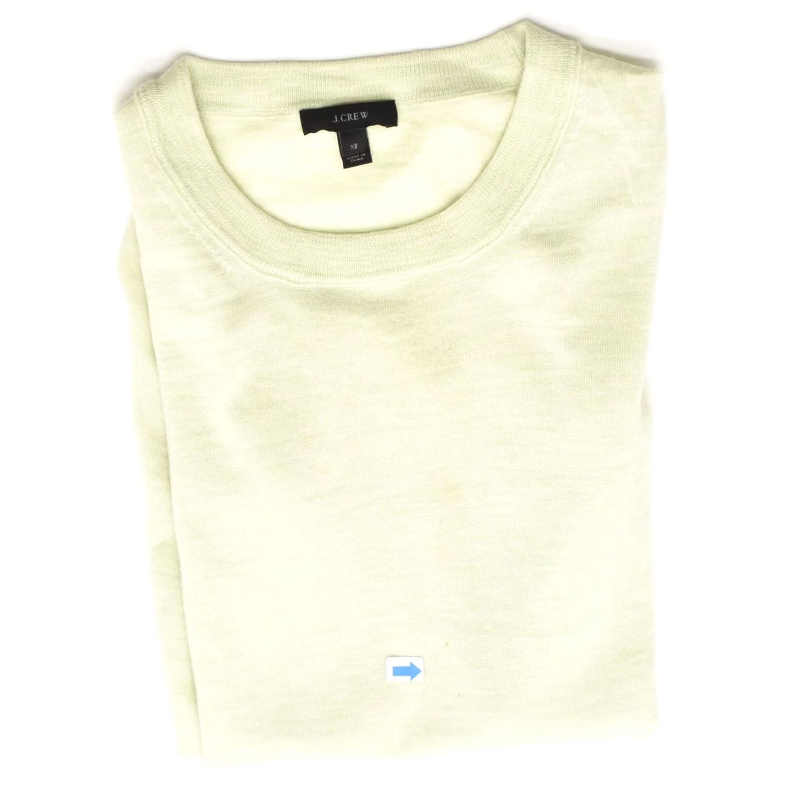 J.Crew J. CREW Womens Green Crew Neck 3/4 Sleeve Jumper Sweater UK 6 XS Size XS / US 0-2 / IT 36-38 - 3 Thumbnail