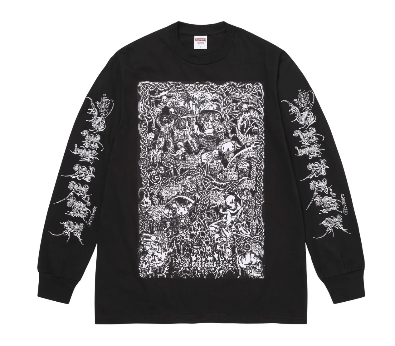 Supreme Supreme Spitfire L/S Tee Light Pine Size XL ss26 | Grailed