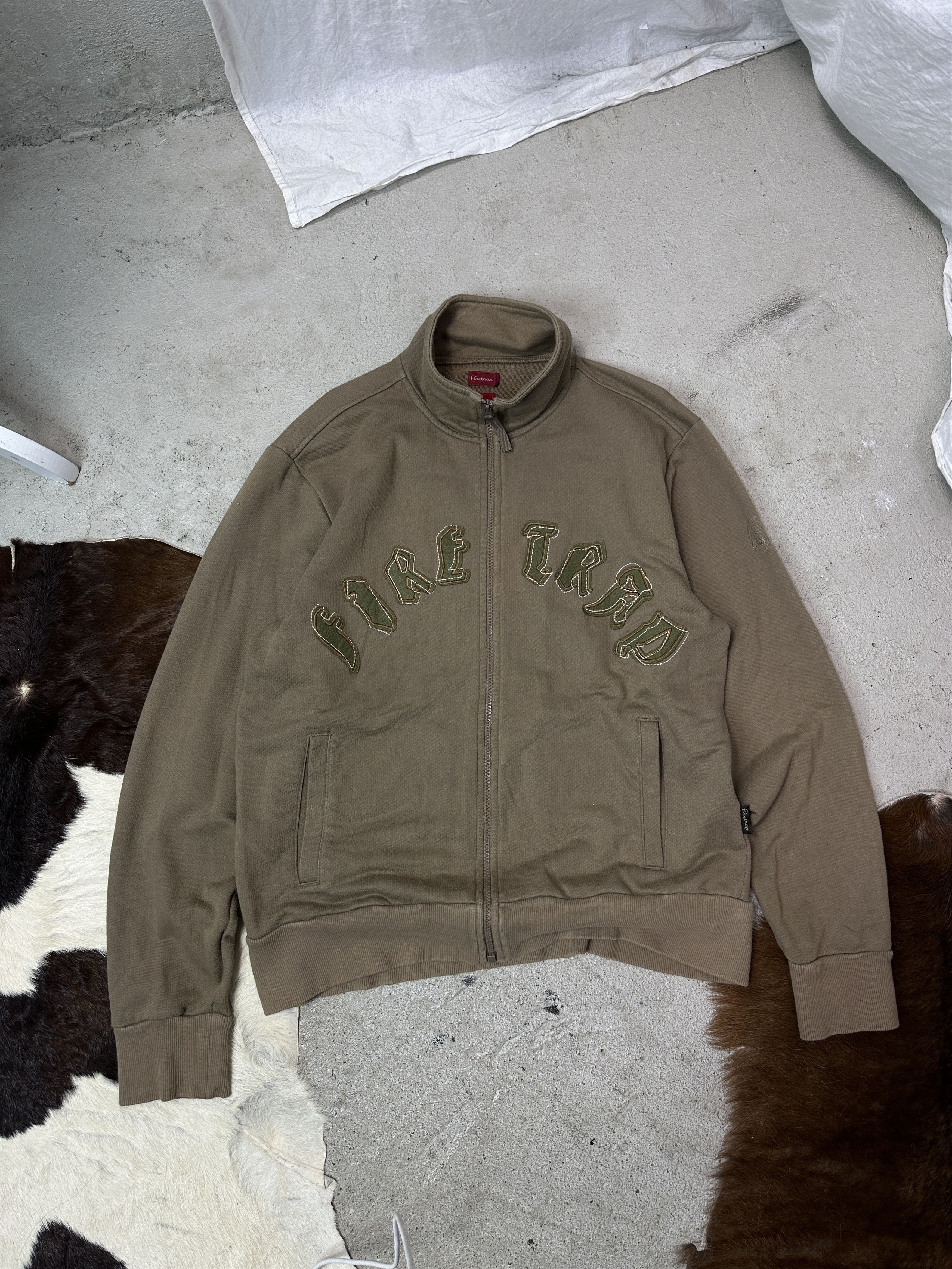 Firetrap Vintage Sporty Skater Firetrap Zip Sweatshirt Y2K Size US XL / EU 56 / 4 - 1 Thumbnail