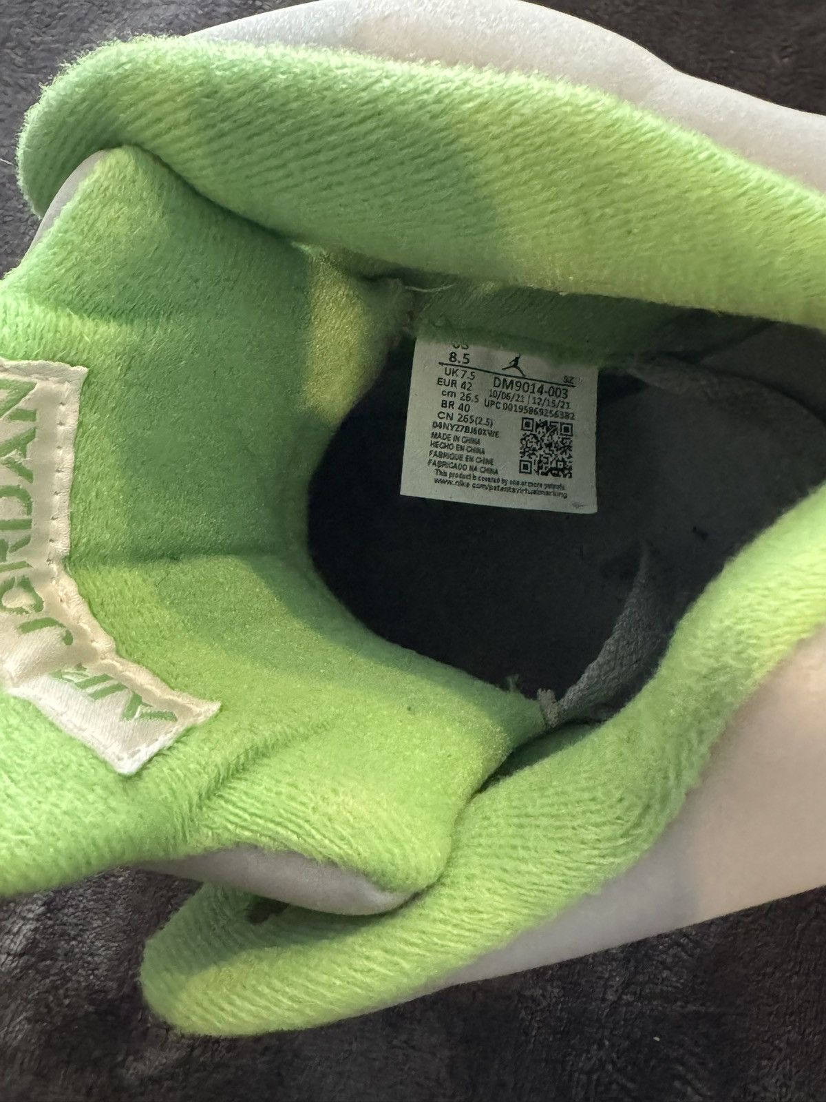 Jordan Brand Jordan Green bean 5 Size US 8.5 / EU 41-42 - 7 Thumbnail