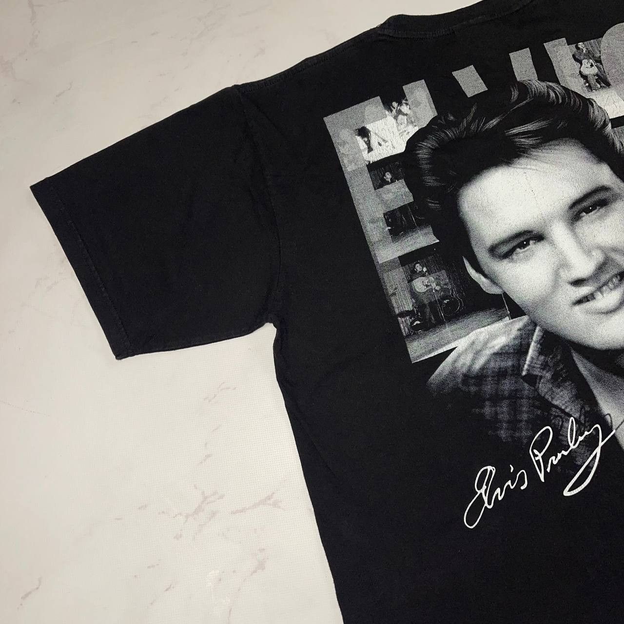 Vintage Vintage Elvis Presley Double Side Logo T Shirt Rock Tees Size US XL / EU 56 / 4 - 11 Thumbnail