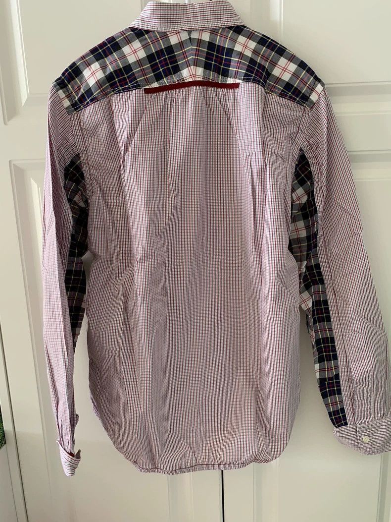 Junya Watanabe Junya Watanabe Checkered Patchwork Shirt Size US S / EU 44-46 / 1 - 6 Thumbnail