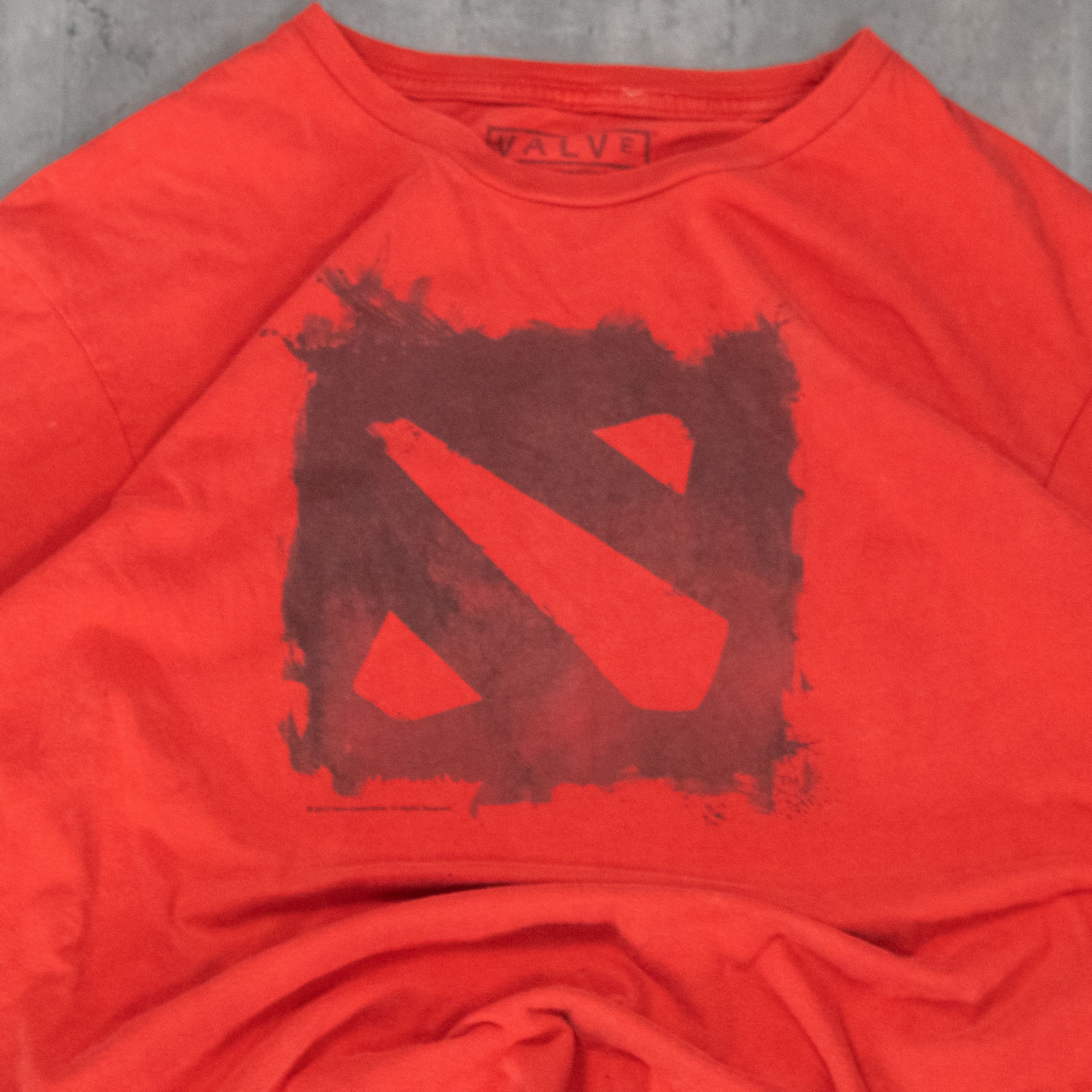 Japanese Brand Y2K 2012 Dota I Promo Faded Red Double Stich Red T-Shirt Size US M / EU 48-50 / 2 - 3 Thumbnail