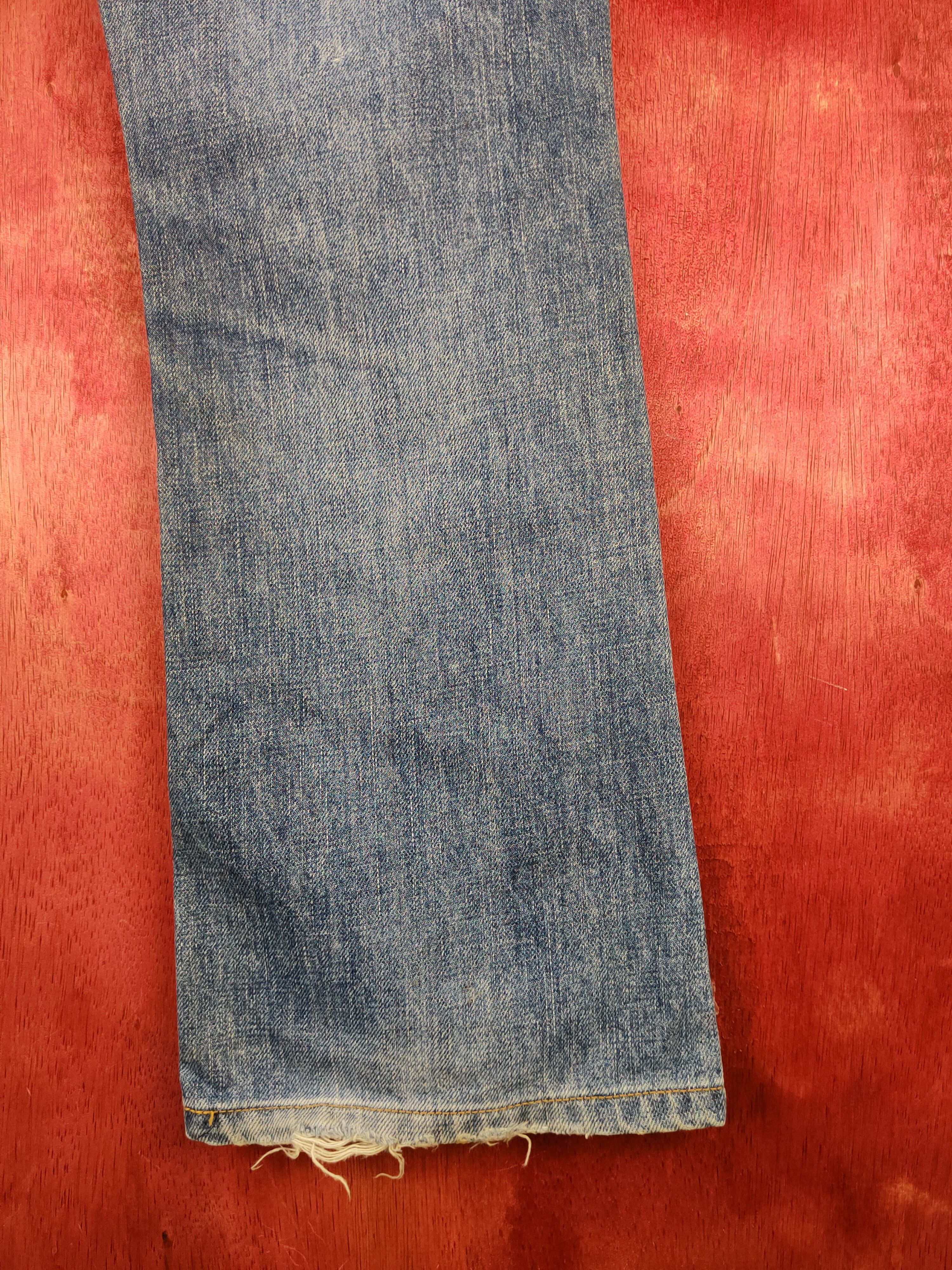 Levi's Levi's Blue Distressed Ripped Jeans #S2122 Size US 26 / EU 42 - 15 Thumbnail