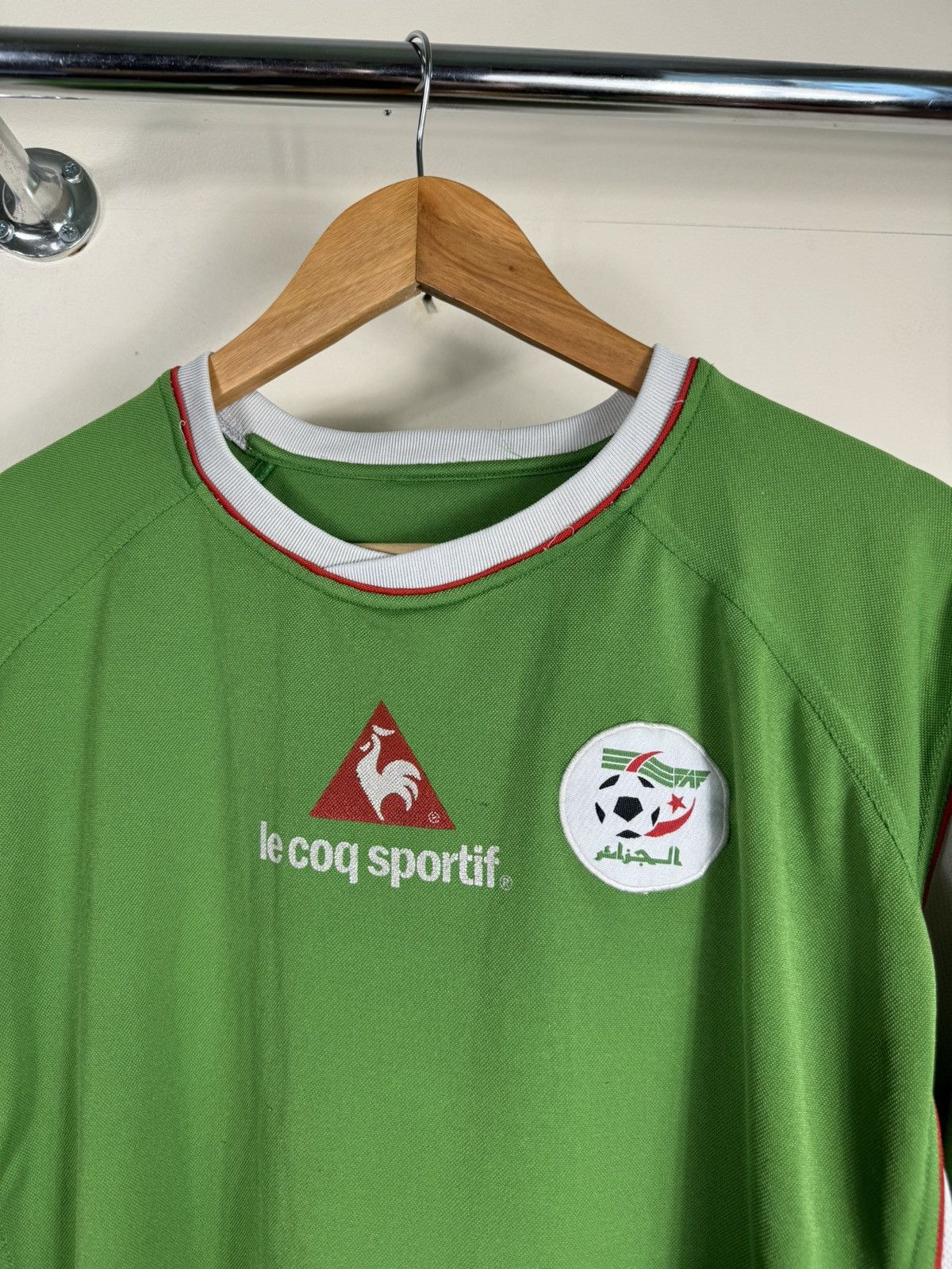 Other ALGERIA LE COQ SPORTIF 2004/2006 FOOTBALL SOCCER AWAY JERSEY Size US L / EU 52-54 / 3 - 2 Thumbnail