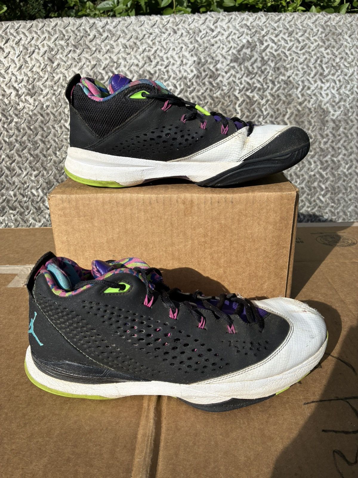 Jordan Brand Jordan Men's CP3 VII Bel Air Multicolor Sneaker 11.5 Size US 11.5 / EU 44-45 - 1 Thumbnail