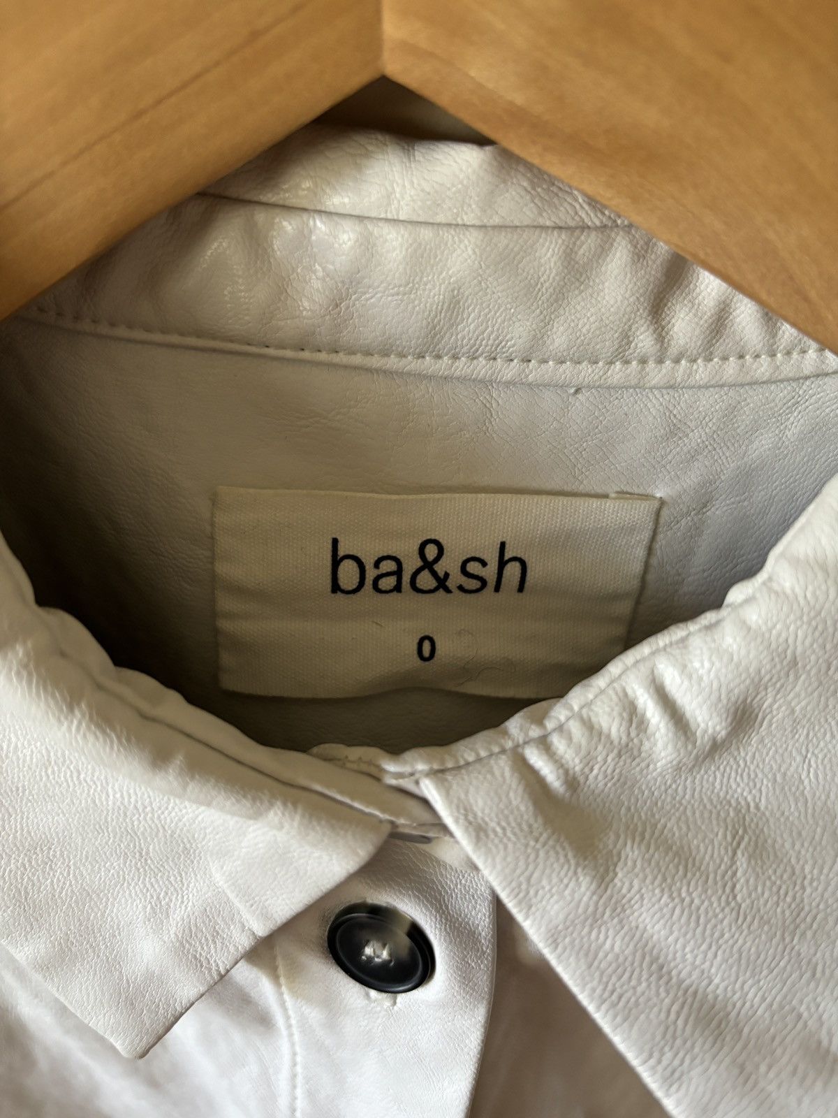 ba&sh Ba&sh faux leather top Size XS / US 0-2 / IT 36-38 - 3 Thumbnail