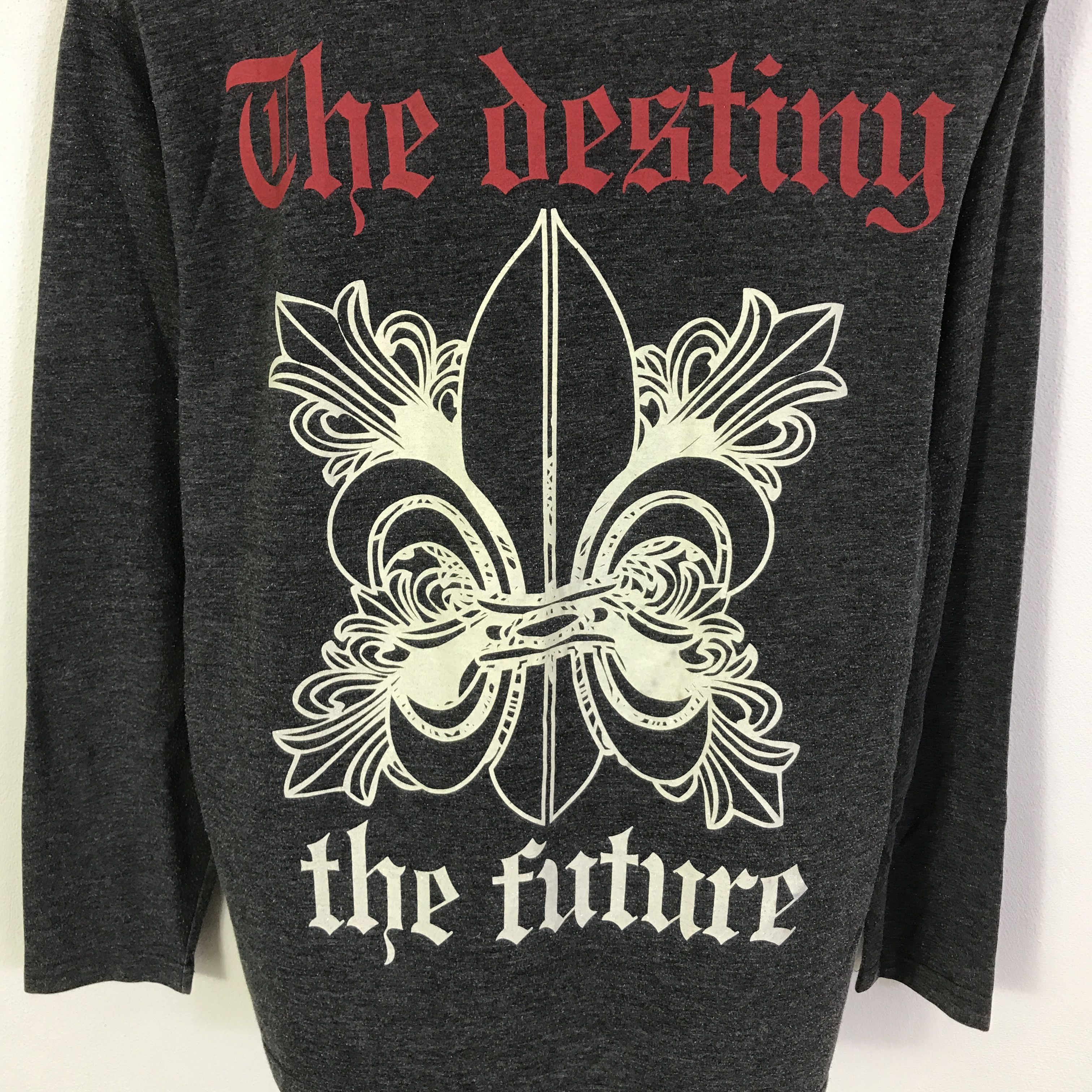Japanese Brand punk style the destiny long sleeve t-shirt K93B17 Size US L / EU 52-54 / 3 - 5 Thumbnail