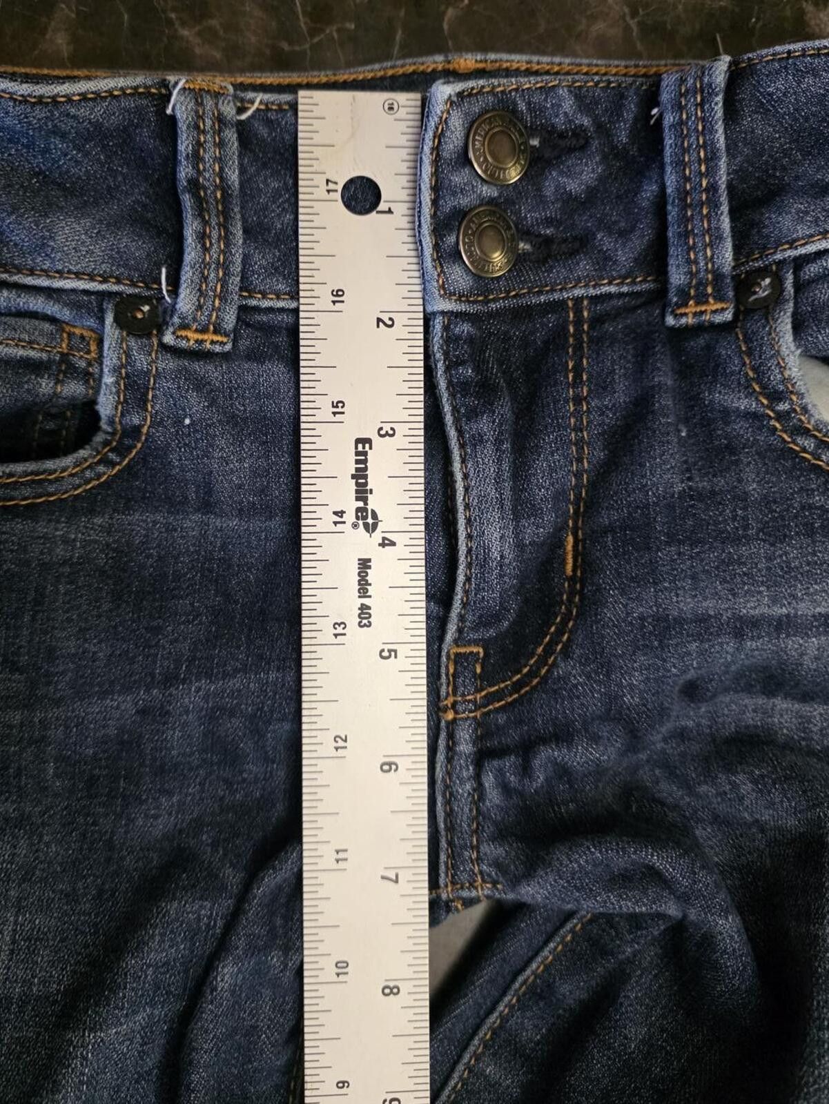 American Eagle Outfitters American Eagle Next Level Stretch Artist Crop Capri Jeans 00 Size 24" / US 00 / IT 34 - 8 Thumbnail