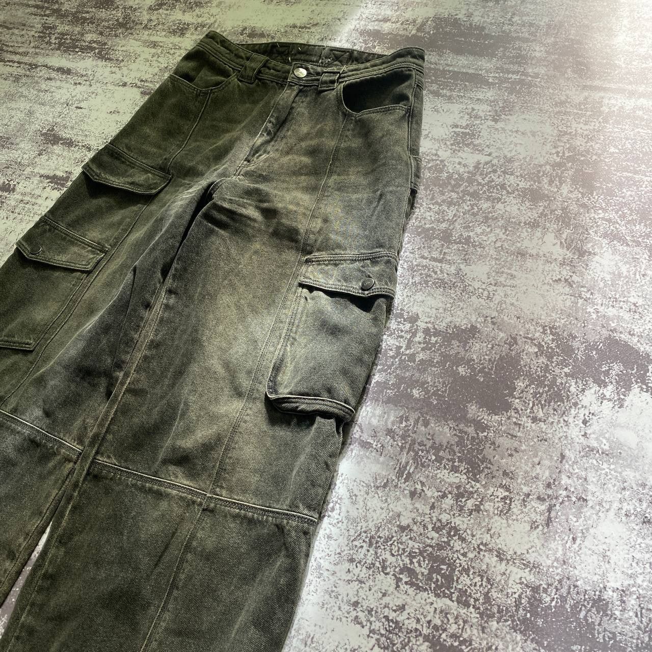 Japanese Brand Vintage If Six Was Nine ADJACENT Grey Denim Cargo Size US 32 / EU 48 - 2 Thumbnail
