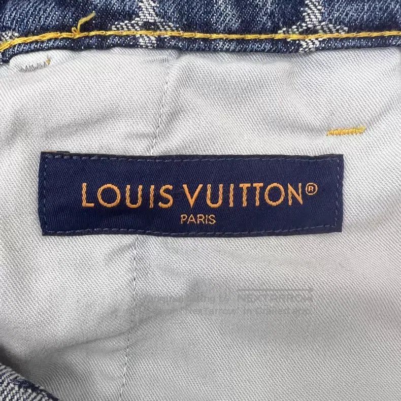 Louis Vuitton Louis Vuitton 25 Blue Print Full Print Jeans Size US 31 - 6 Thumbnail