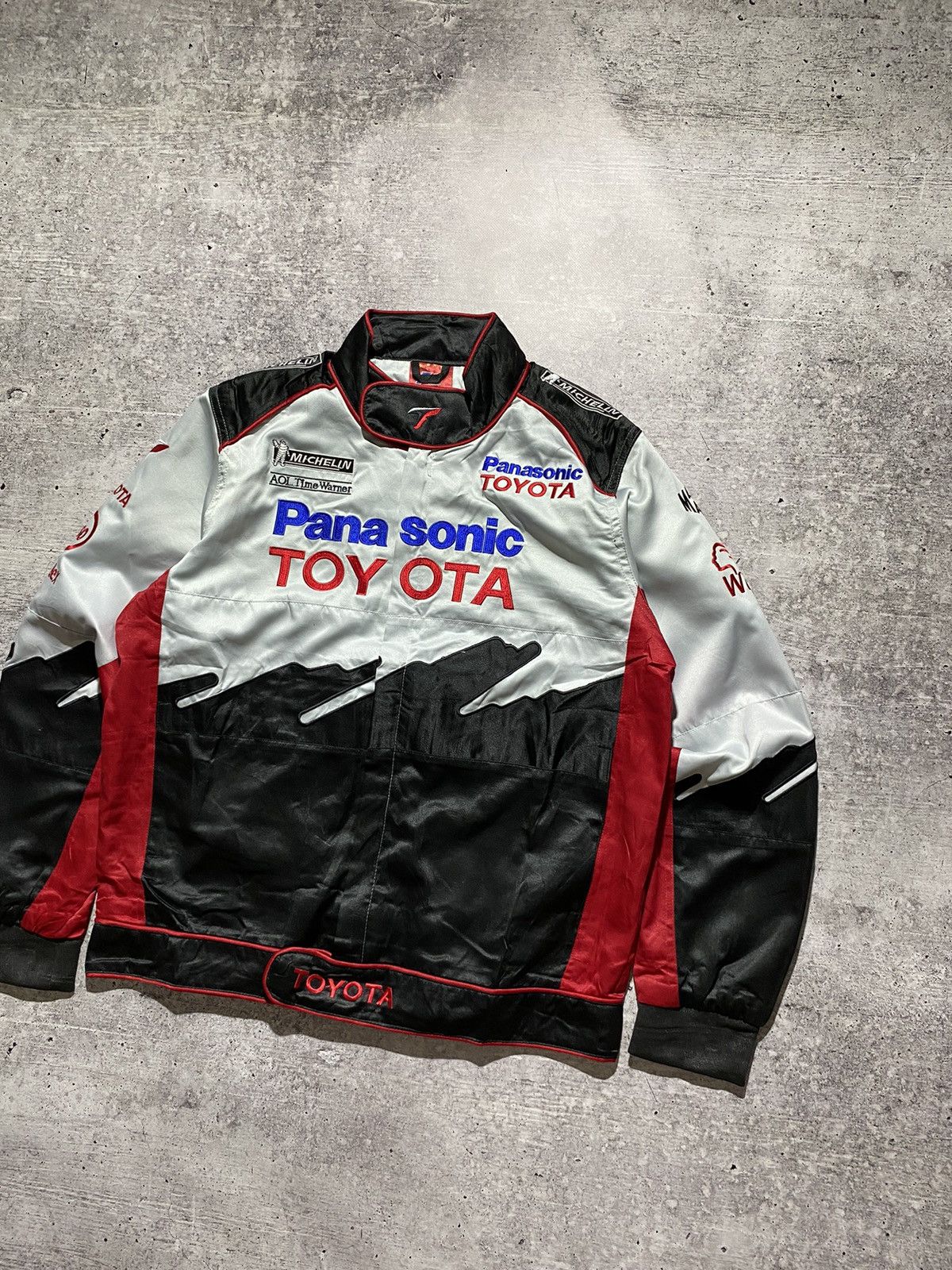 Vintage Toyota Panasonic Formula Uno Racing Jacket Size US S / EU 44-46 / 1 - 3 Thumbnail