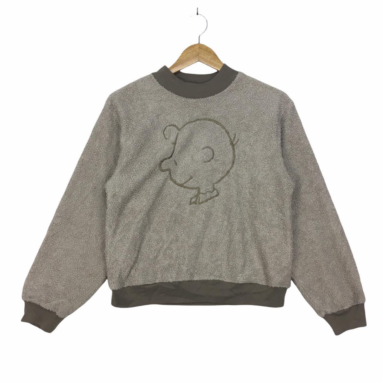 Peanuts Vtg PEANUTS Snoopy Crewneck Fleece sweatshirt Size XS / US 0-2 / IT 36-38 - 1 Thumbnail
