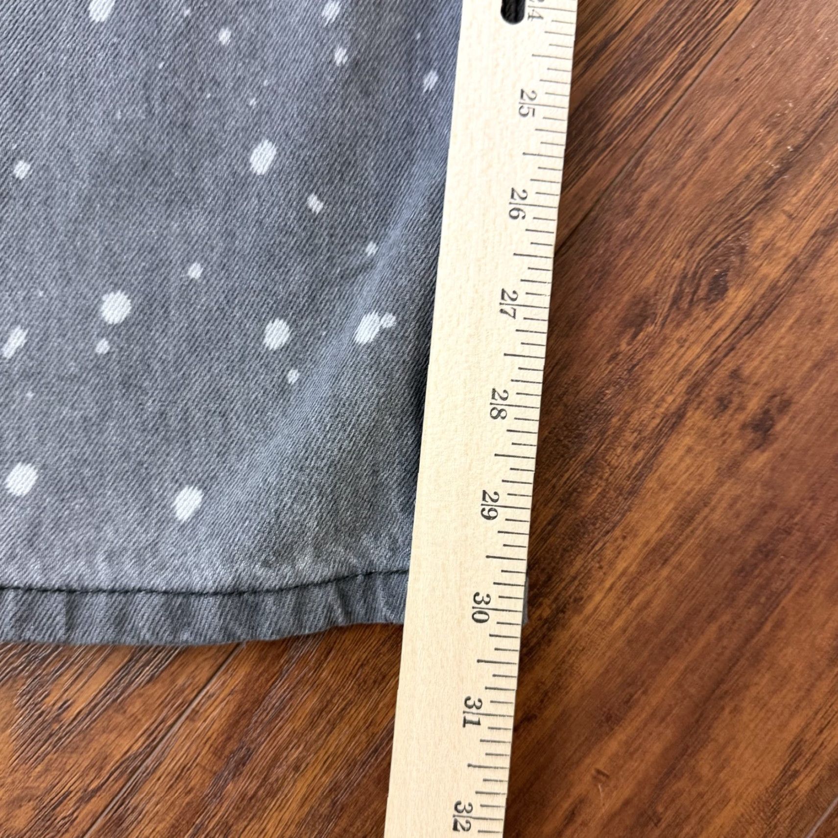 Levi's Levi's Jeans Womens 31 Gray Straight Low Pro 100% Cotton Denim 31x30 Regular Inseam Jeans Womens Gray Size 24" / US 00 / IT 34 - 7 Thumbnail