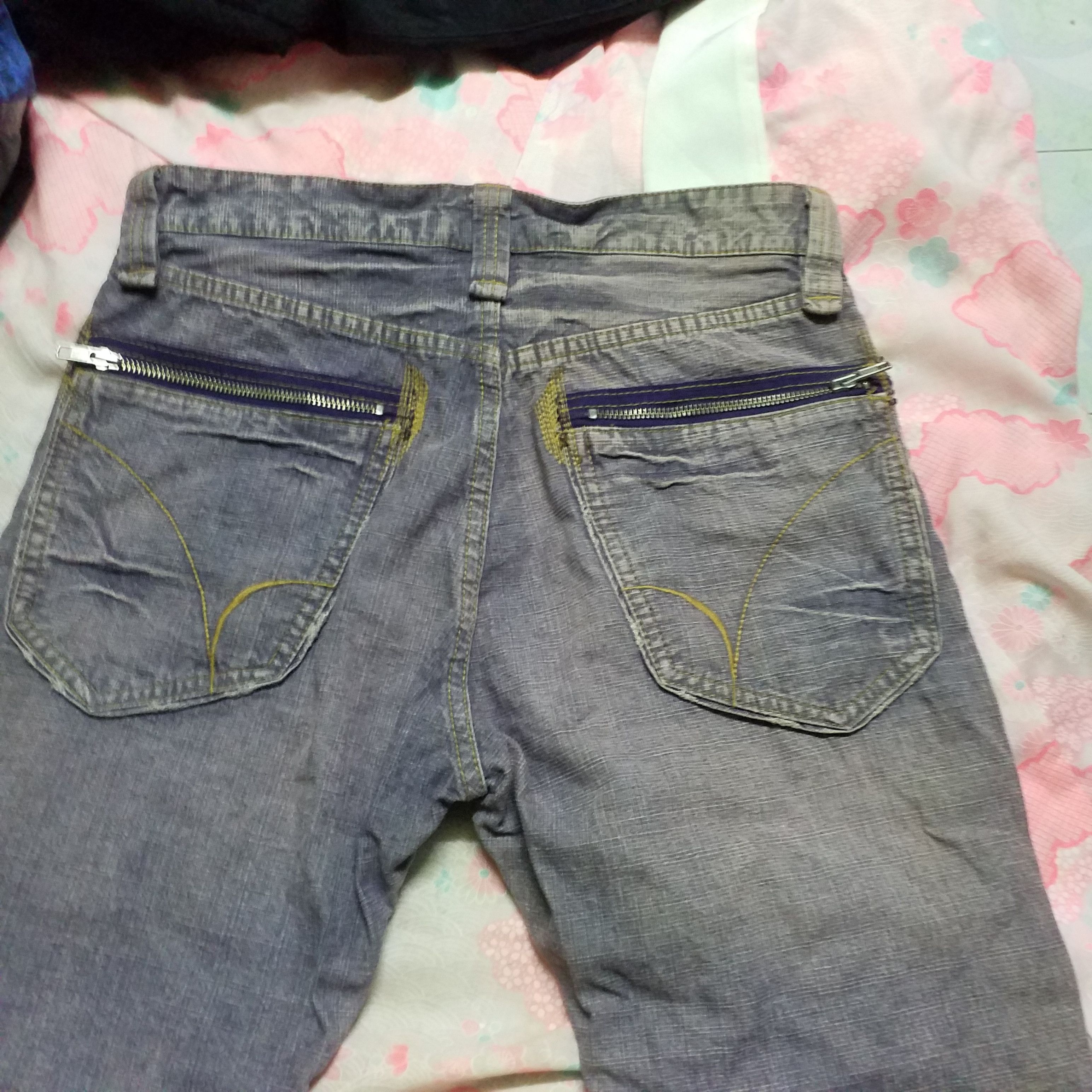 Other BACK NUMBER BUSHPANT JEANS FLARE LIGHT PURPLE Size 30" / US 8 / IT 44 - 5 Thumbnail