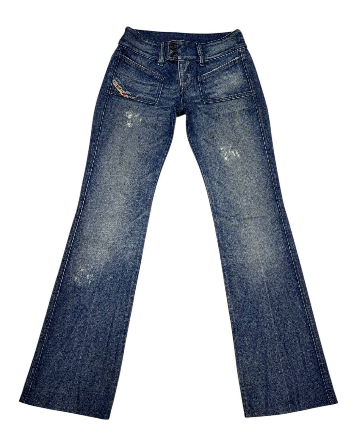 Diesel Vintage Diesel Flare Bootcut Blue Jean Size 24" / US 00 / IT 34 - 1 Thumbnail