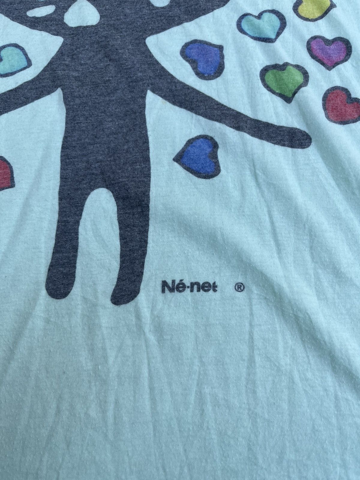 Designer × Issey Miyake × Ne-Net ⚡️RARE⚡️Ne-Net Issey Miyake Cat Face Logo Tee Japan Size US M / EU 48-50 / 2 - 4 Thumbnail