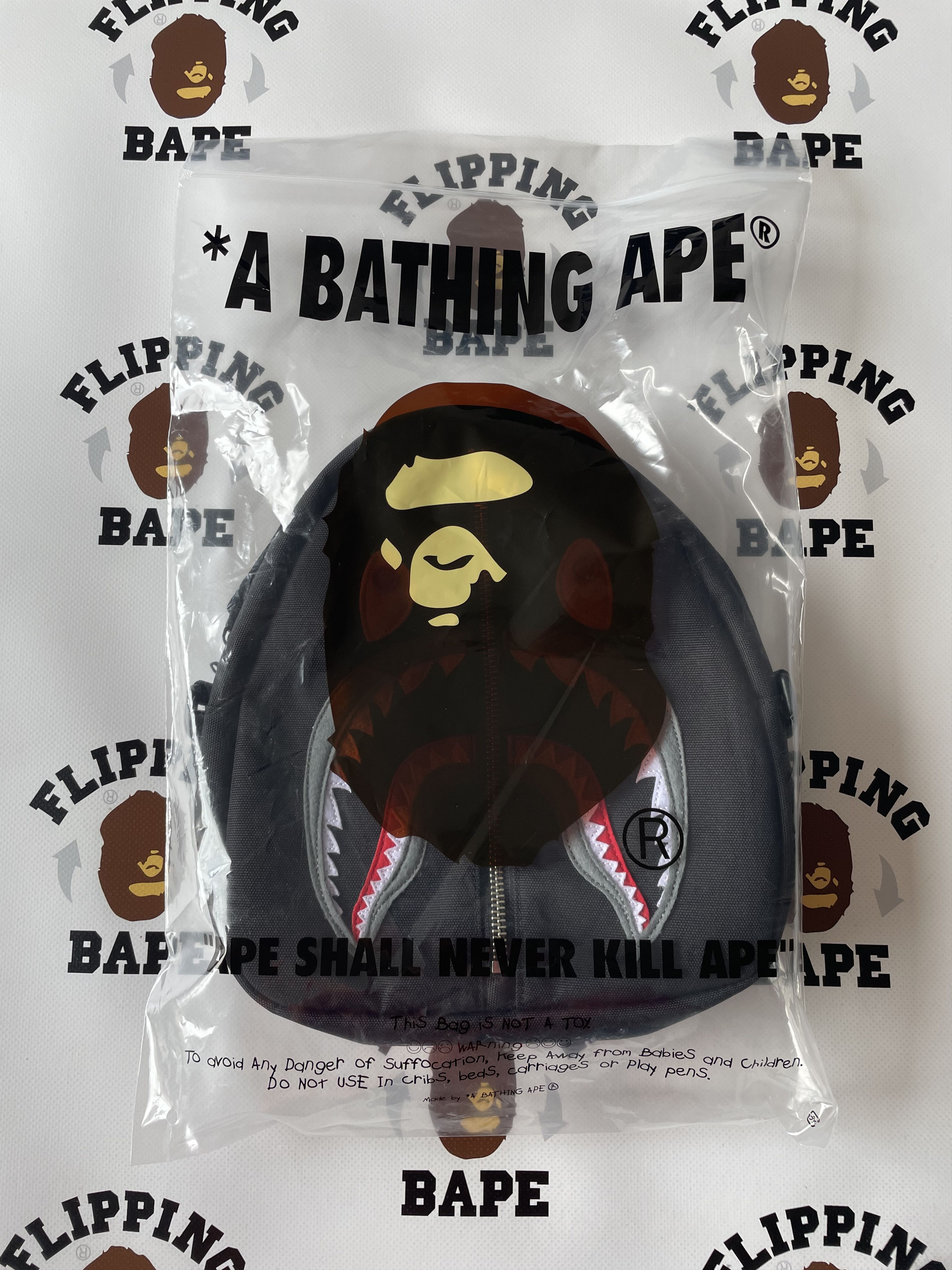 Bape SHARK SHOULDER BAG Grailed