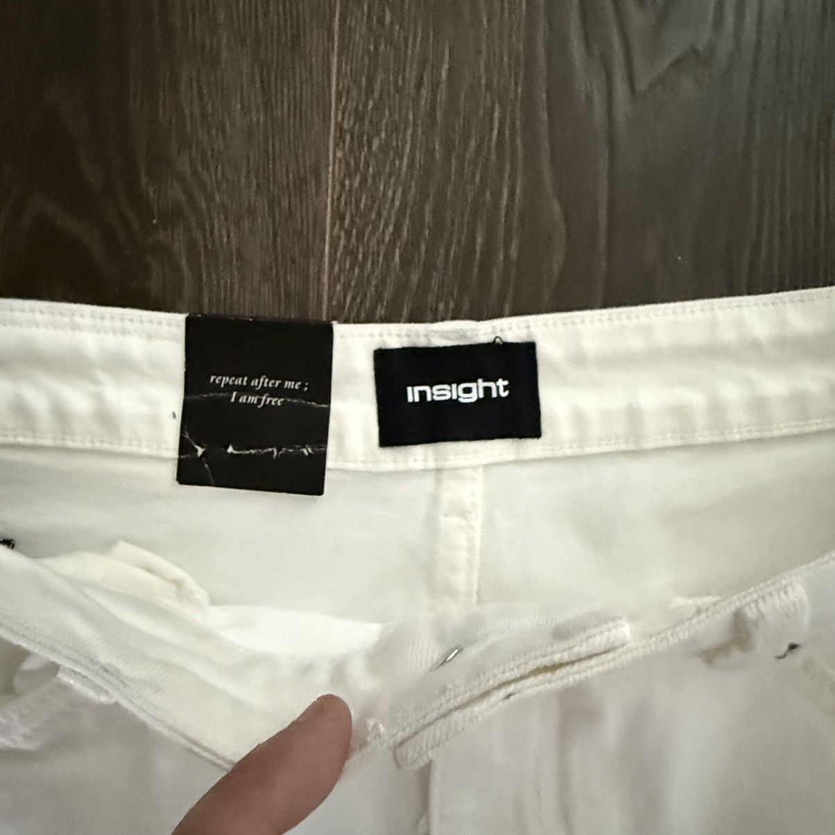 Insight Insight Revolver Distressed Denim Shorts 32 Size US 32 / EU 48 - 3 Thumbnail