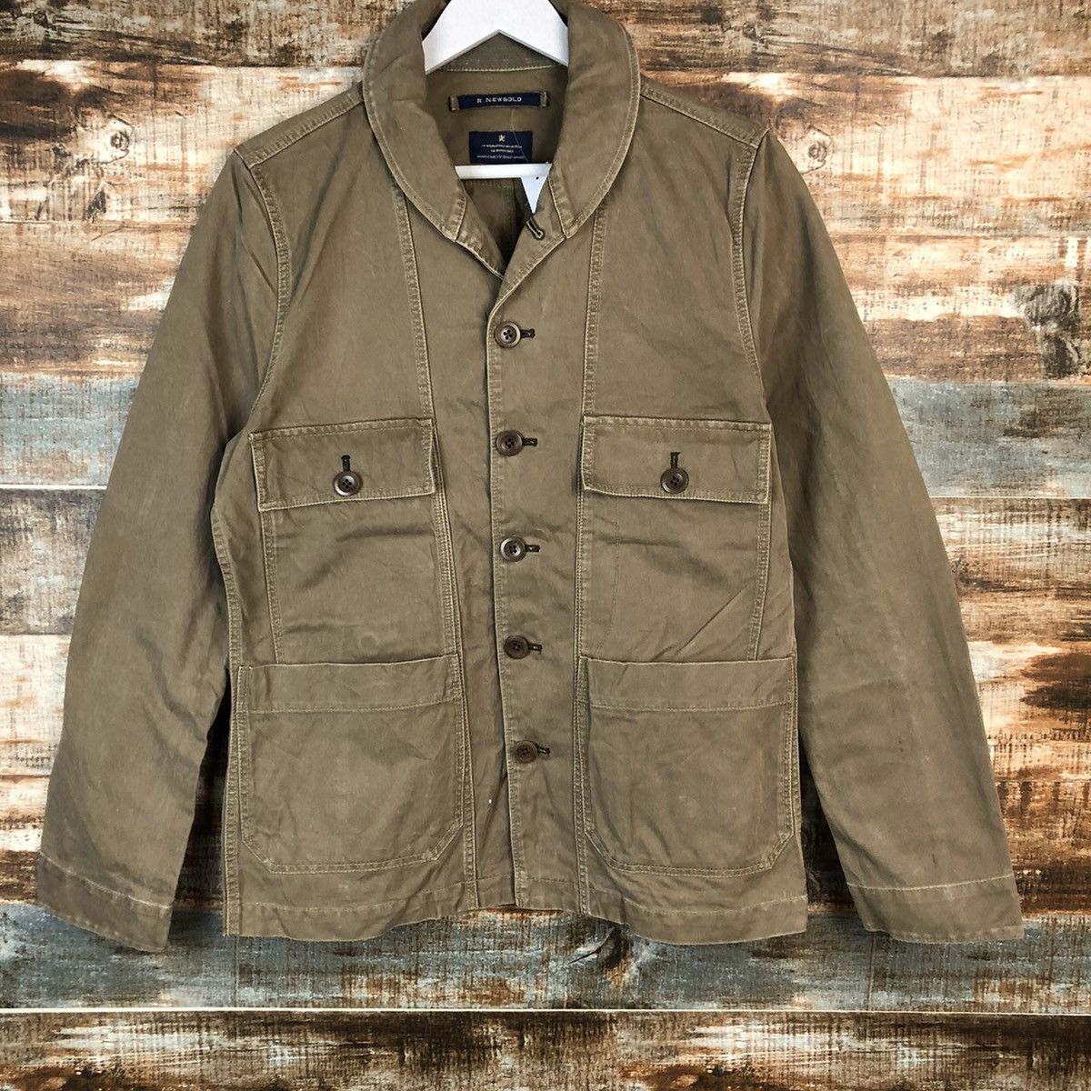 R.Newbold R.Newbold Brown denim jacket #A1613 Size US M / EU 48-50 / 2 - 3 Thumbnail