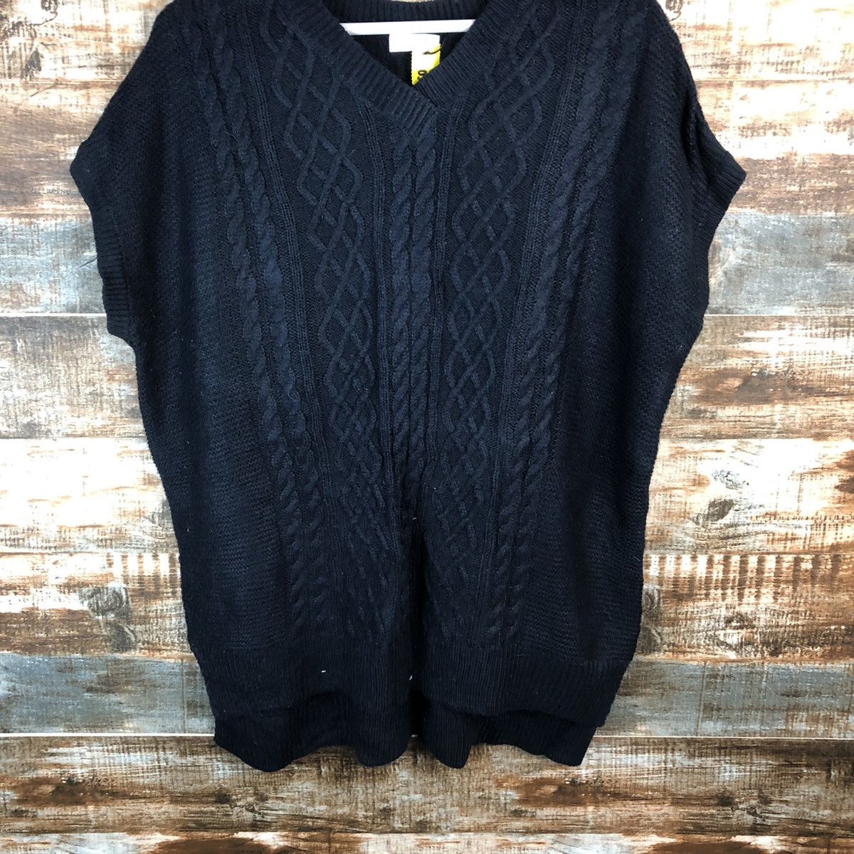 Homespun Knitwear × Japanese Brand Japanese Brand Dark Blue cable Knitwear #A1805 Size US L / EU 52-54 / 3 - 3 Thumbnail