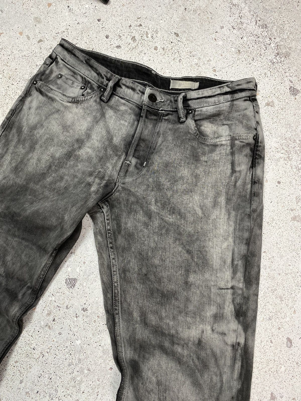 Allsaints Vintage Allsaints Rex 32 Jeans Bleached Distressed Denim Men Size US 32 / EU 48 - 2 Thumbnail