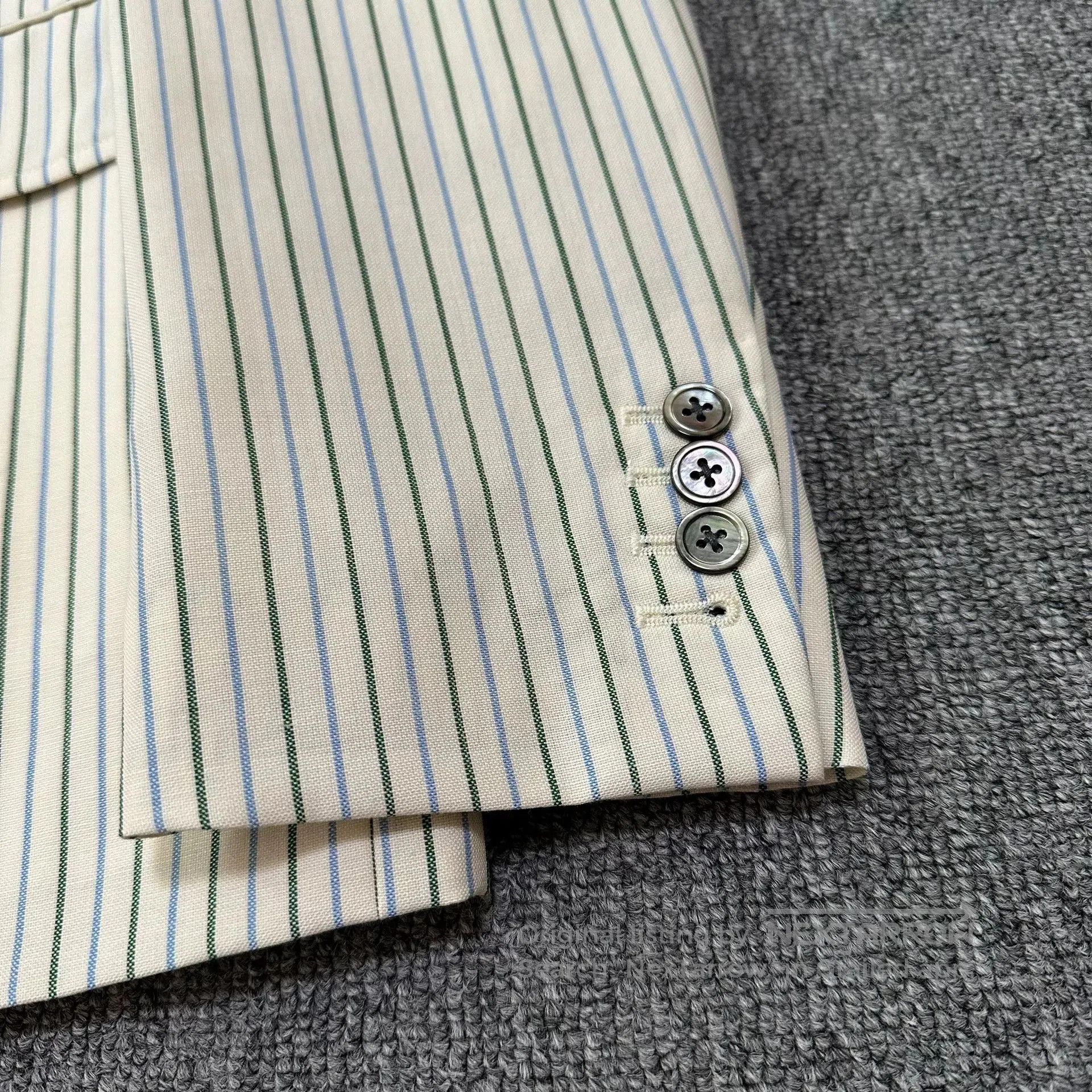 Thom Browne Thom Browne White Striped Suit. Size US L / EU 52-54 / 3 - 2 Thumbnail