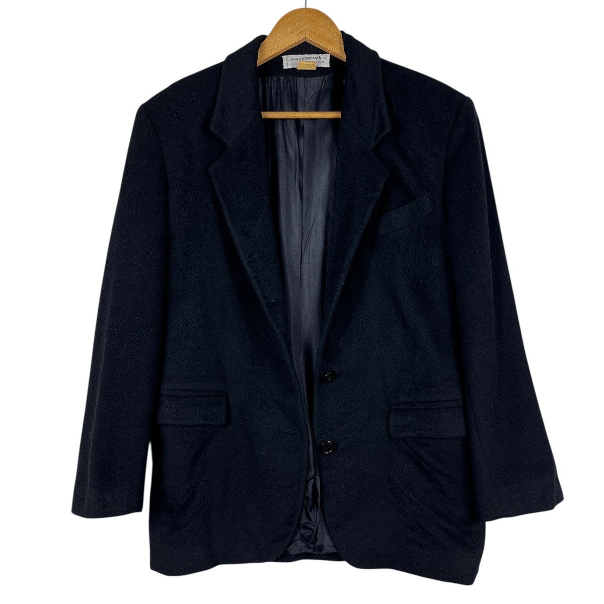 Vintage Irene Van Ryb Pour Idem Paris Wool Cashmere Jacket