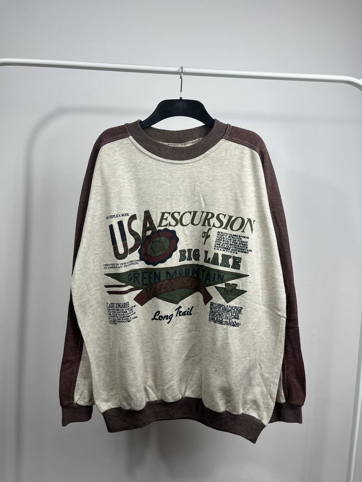 Other Vintage True Seven USA Excursion Sweatshirt Made in Italy Size US XL / EU 56 / 4 - 2 Thumbnail