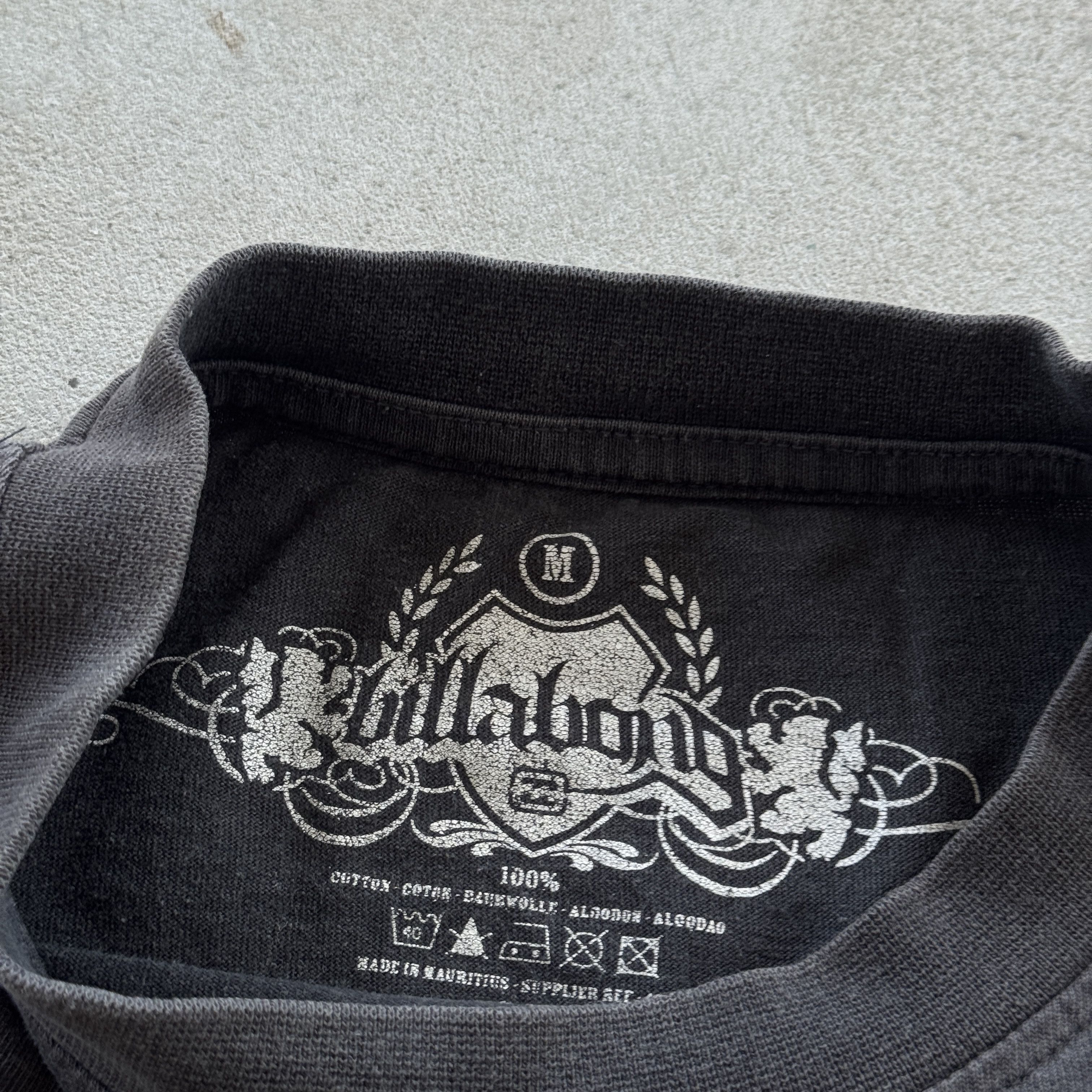Billabong Billabong Vintage Y2K Graphic Tee Shirt Black Washed Medium Size US M / EU 48-50 / 2 - 5 Thumbnail