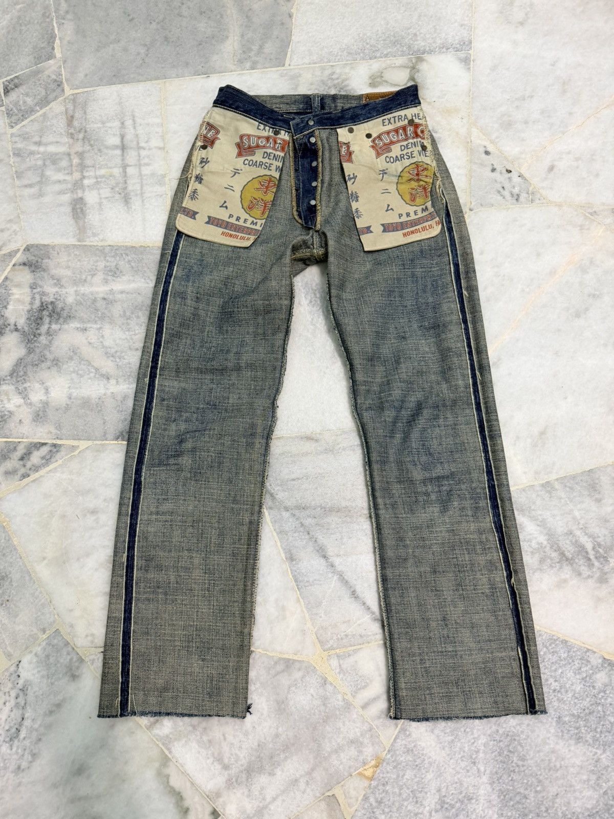 Sugar Cane Sugar Canes Aloha Denim Persimmon Dye Size 29 Size US 29 - 8 Thumbnail
