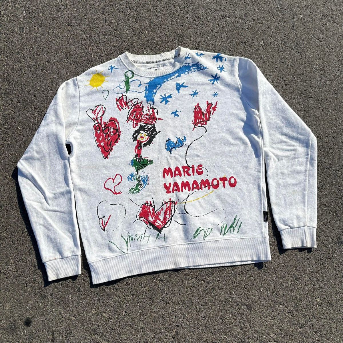 Japanese Brand Gantree by Marie Yamamoto Hand Drawn Graphic Size US XL / EU 56 / 4 - 8 Thumbnail
