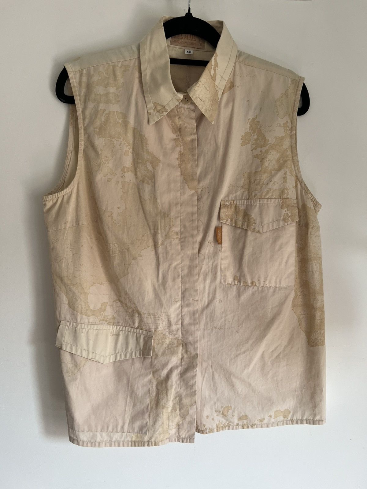 Alviero Martini Alviero Martini M/L blouse sleeveles Size M / US 6-8 / IT 42-44 - 1 Thumbnail