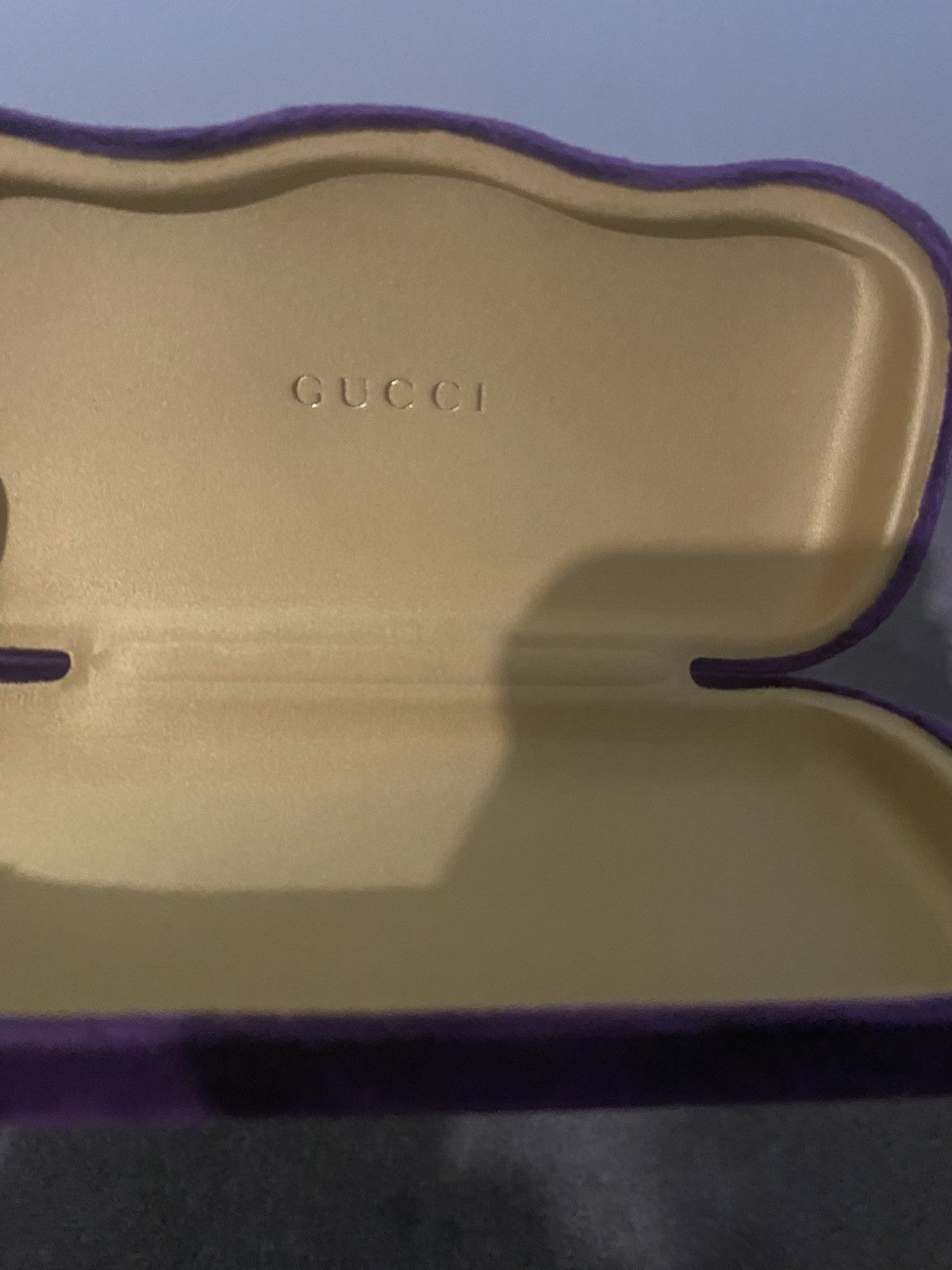 Gucci Oversize yellow tint sunglasses Size ONE SIZE - 11 Thumbnail