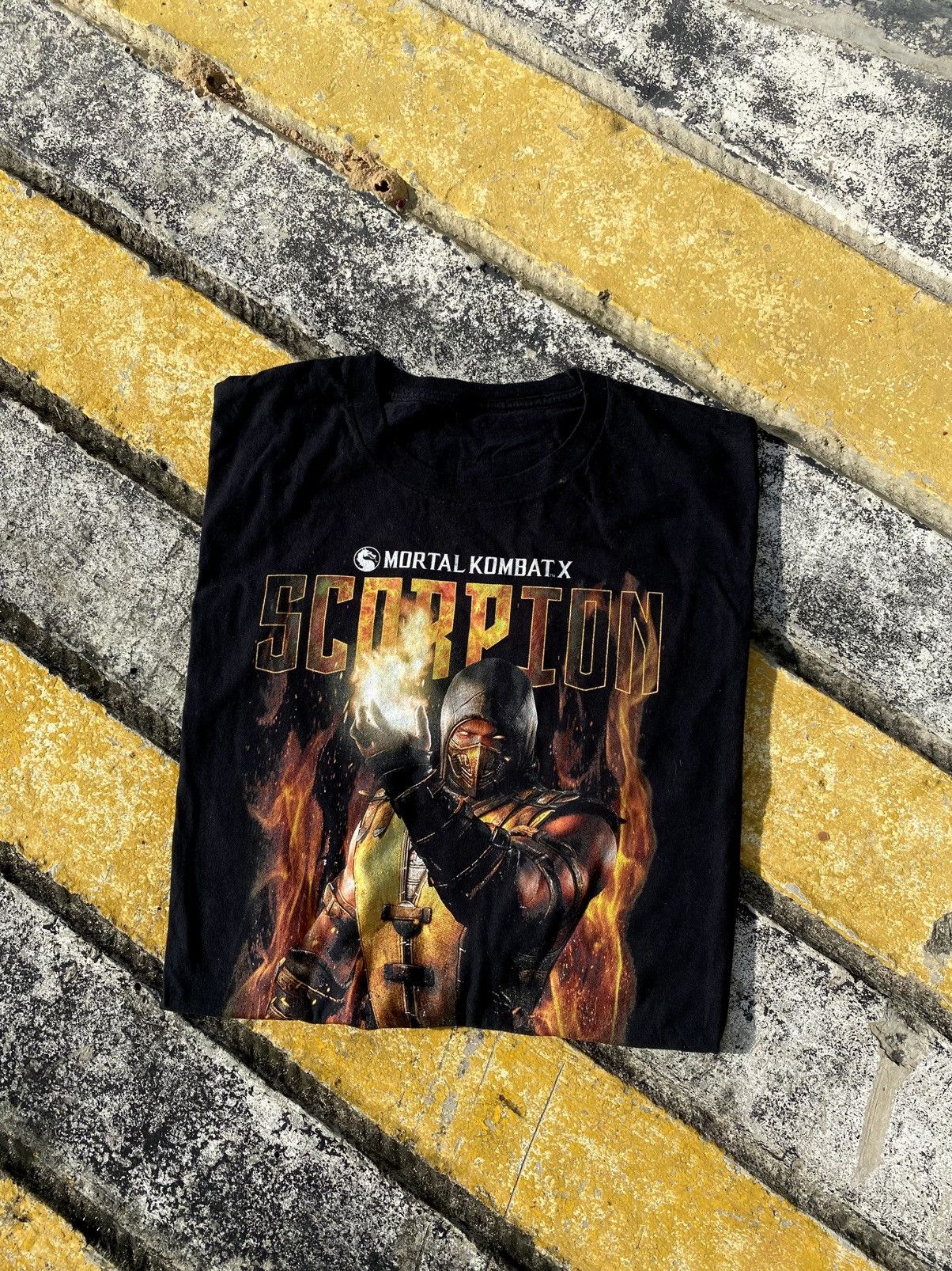 Playstation × Vintage Vintage Scorpion Mortal Kombat X Size US L / EU 52-54 / 3 - 3 Thumbnail