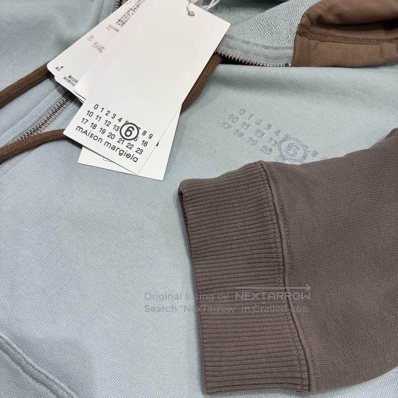 Maison Margiela Maison Margiela Fake two-piece zippered hooded sweatshirt Size US M / EU 48-50 / 2 - 5 Thumbnail